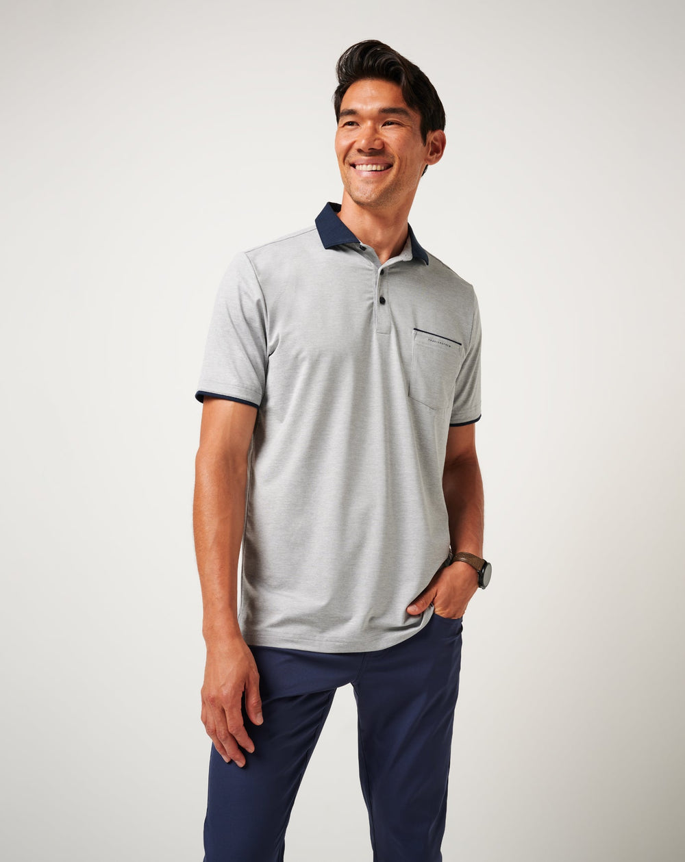 Heather Medium Grey Travis Mathew Men