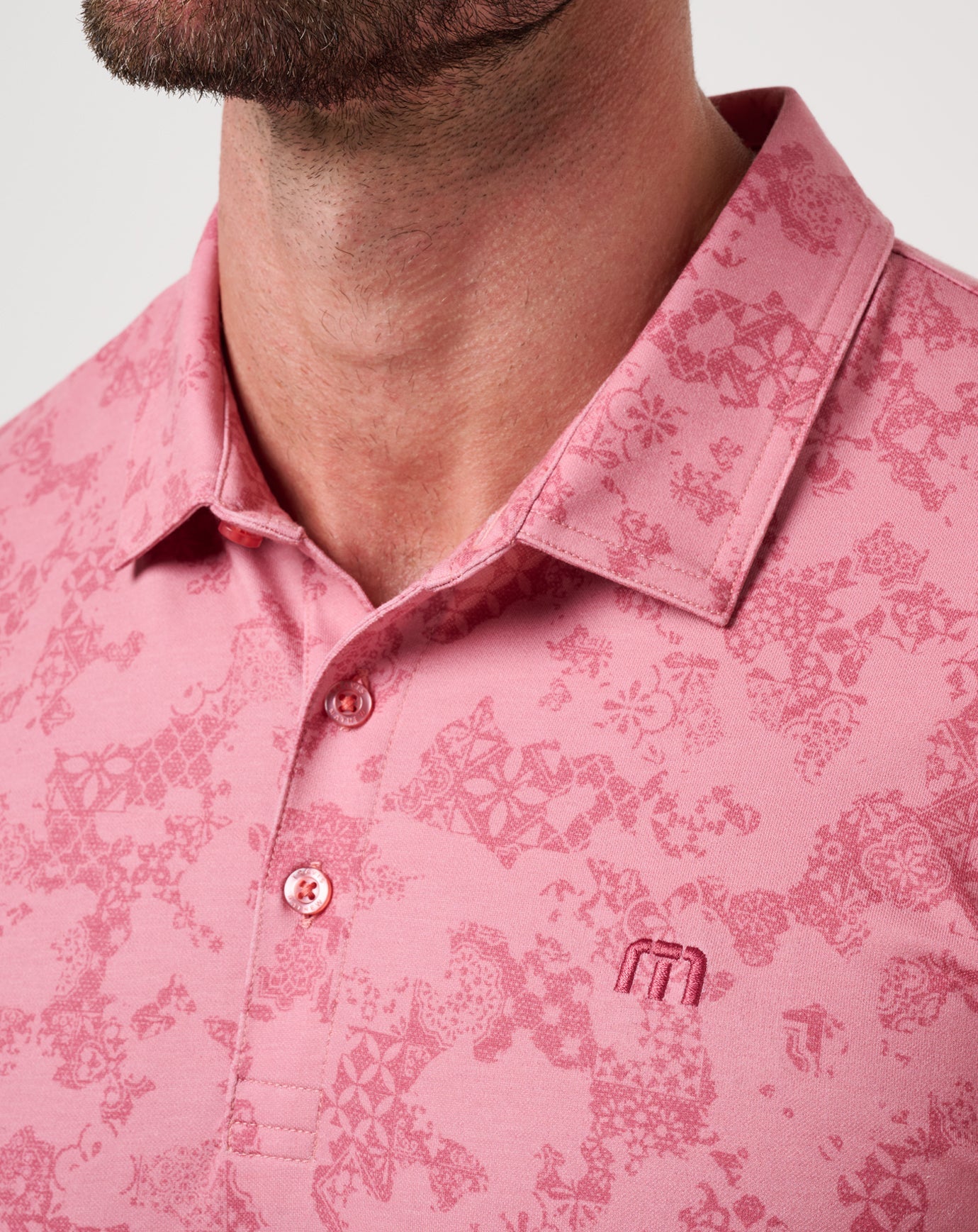 Dusty Rose Travis Mathew Men|Golf|New