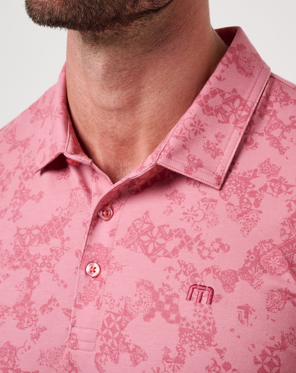 Dusty Rose Travis Mathew Men|Golf|New
