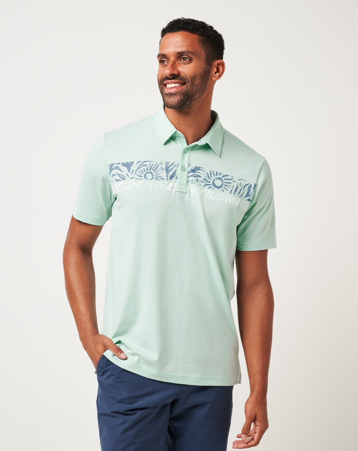 Eggshell Blue Travis Mathew Men|Golf