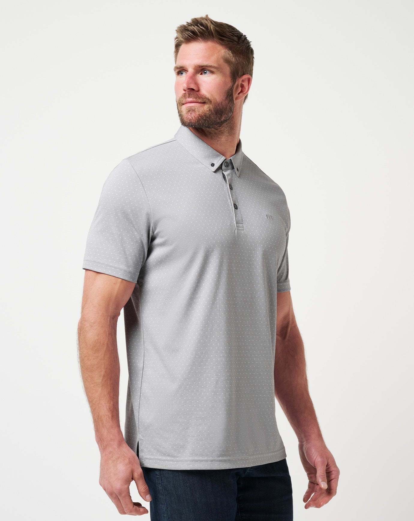 Heather Light Grey Travis Mathew Men