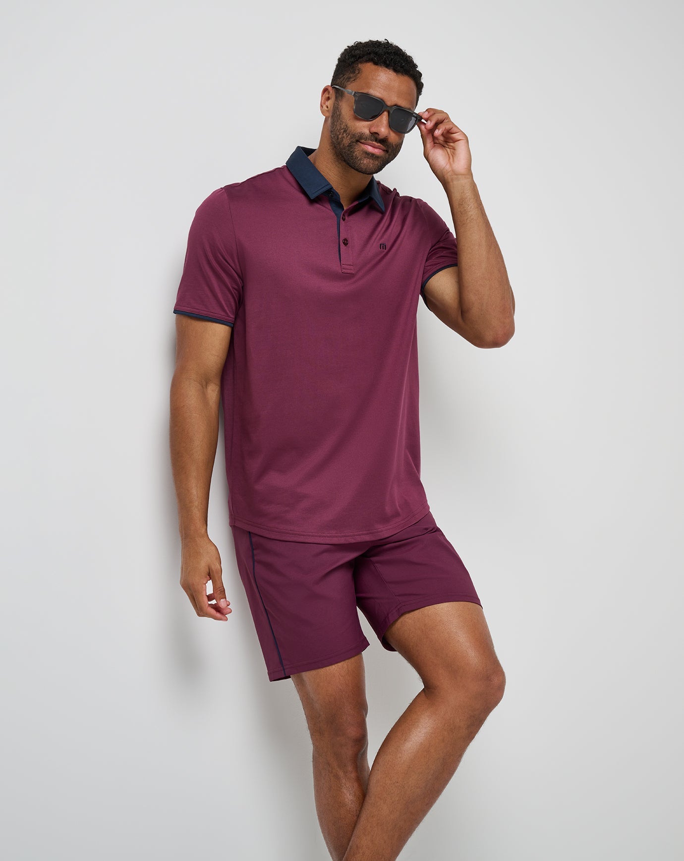 Mauve Wine Travis Mathew Men|New