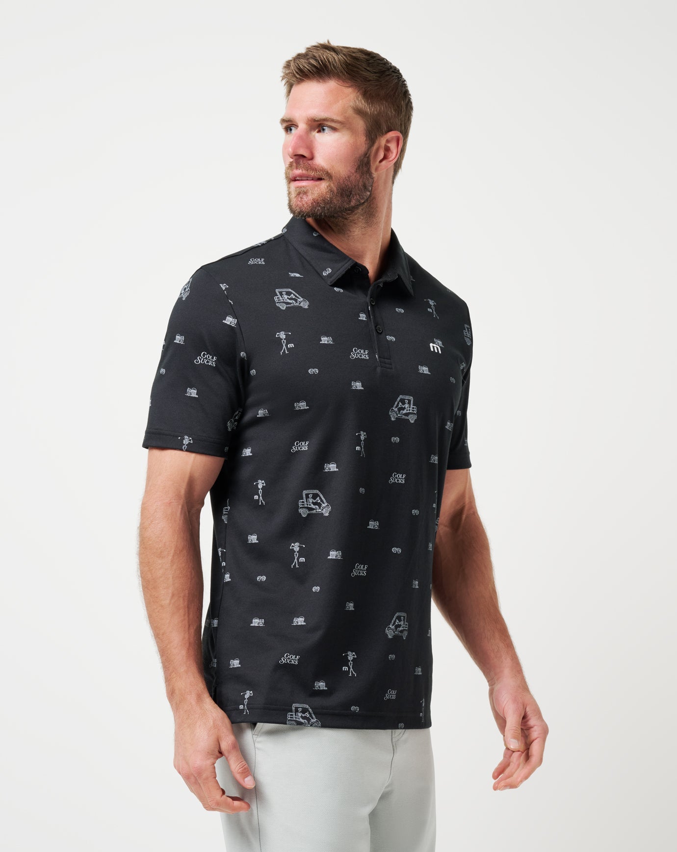 Black Travis Mathew Men|Golf