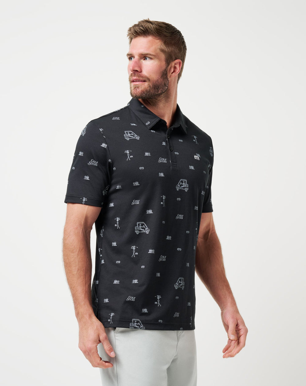 Black Travis Mathew Men|Golf