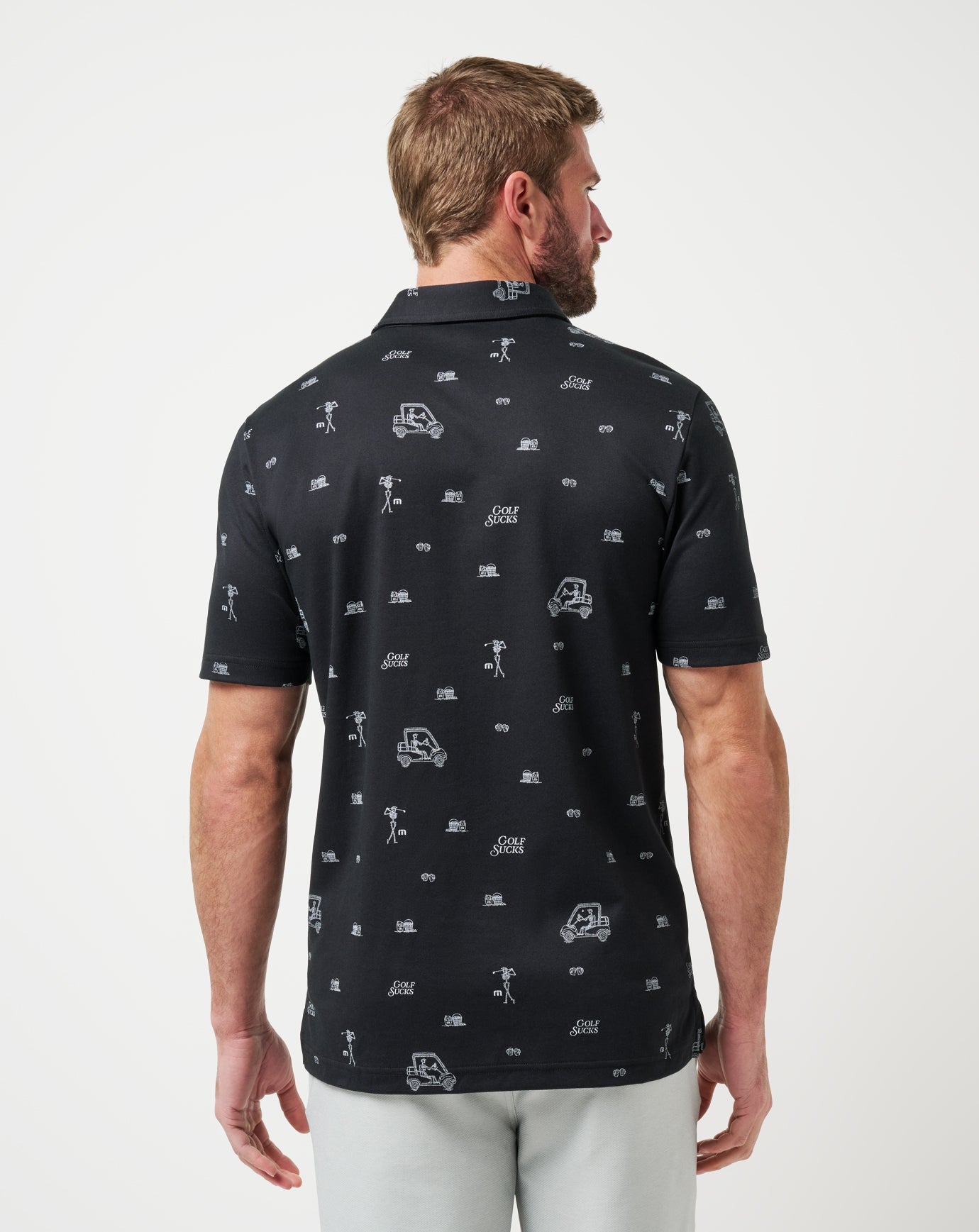 Black Travis Mathew Men|Golf