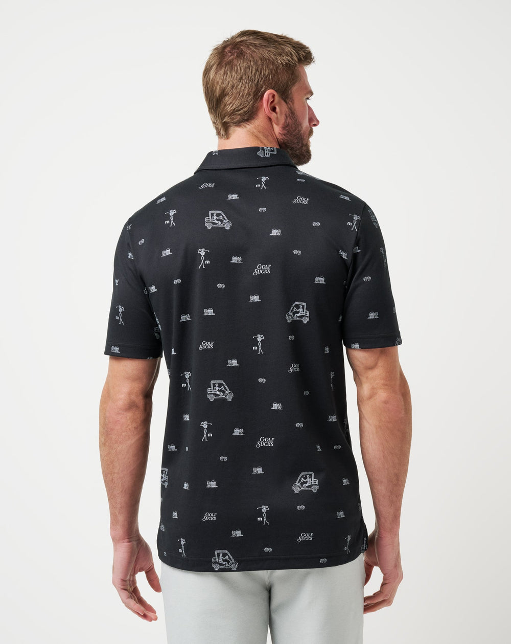 Black Travis Mathew Men|Golf