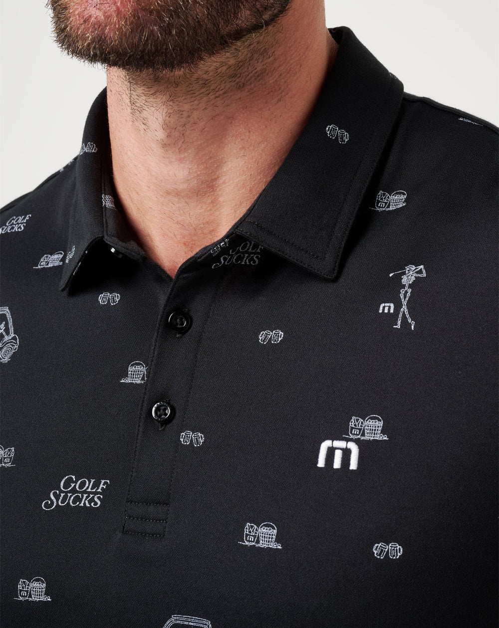 Black Travis Mathew Men|Golf