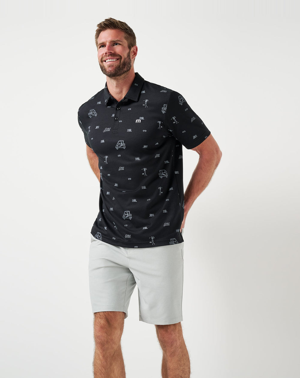 Black Travis Mathew Men|Golf