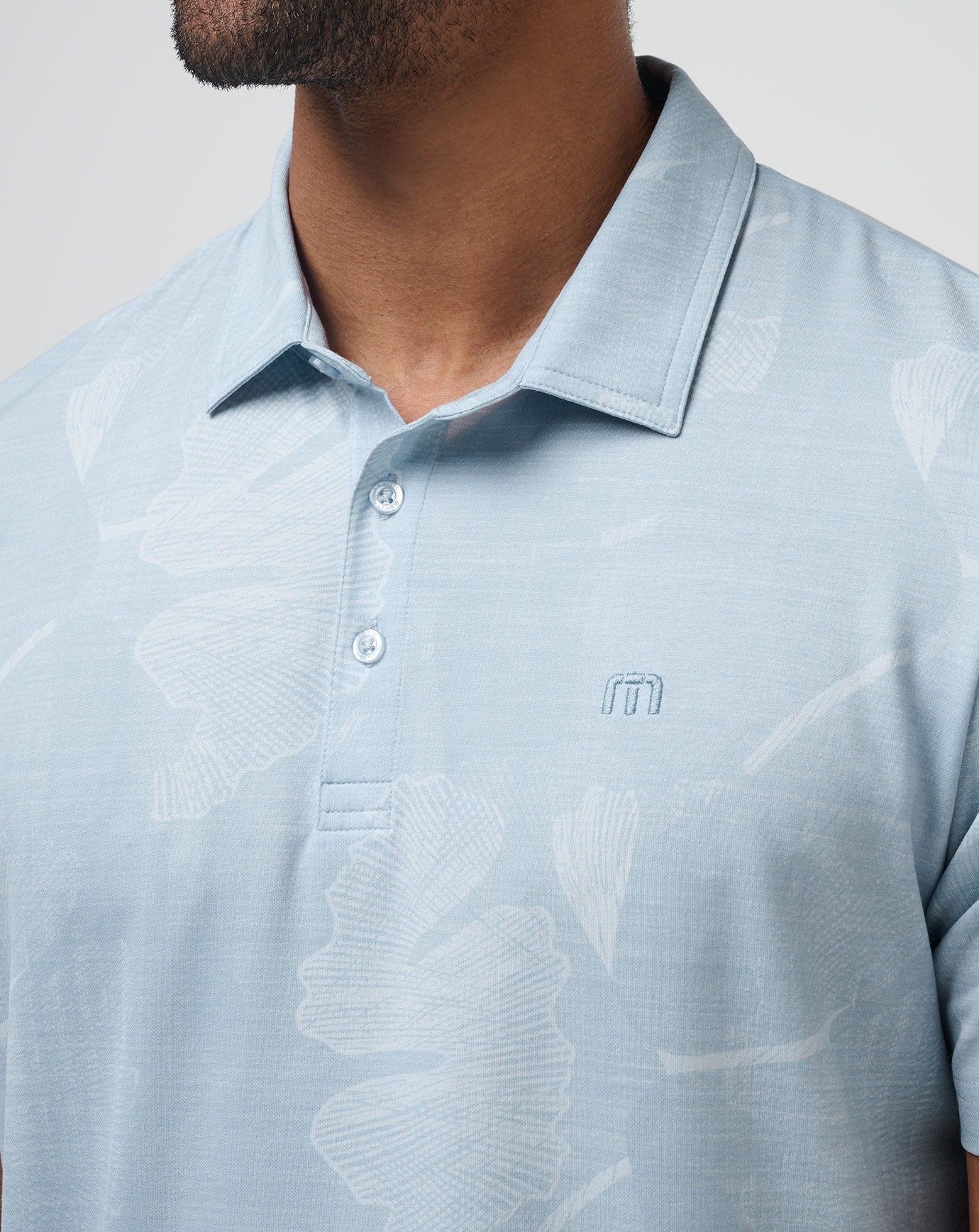 Heather Dusty Blue Travis Mathew Men