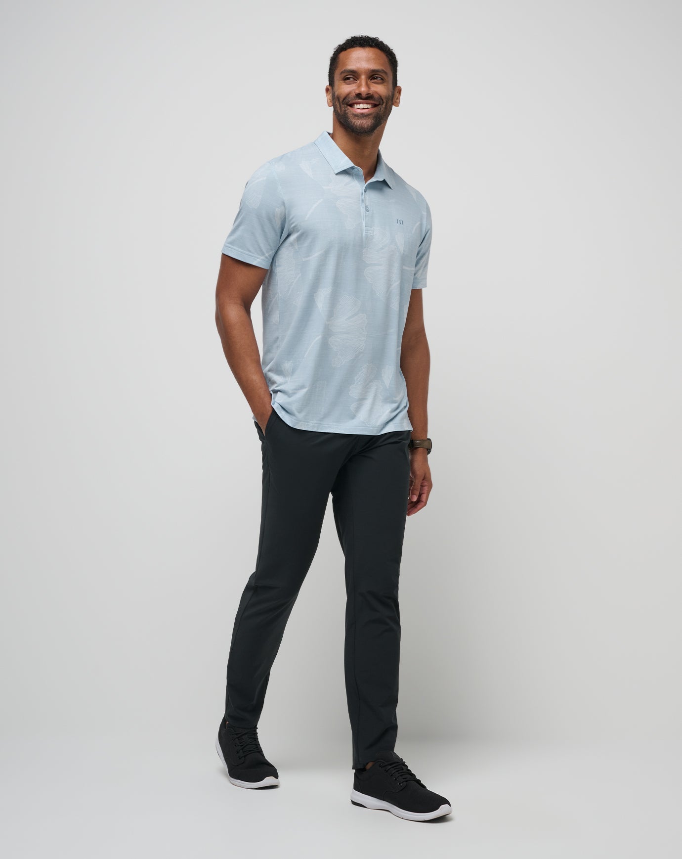 Heather Dusty Blue Travis Mathew Men