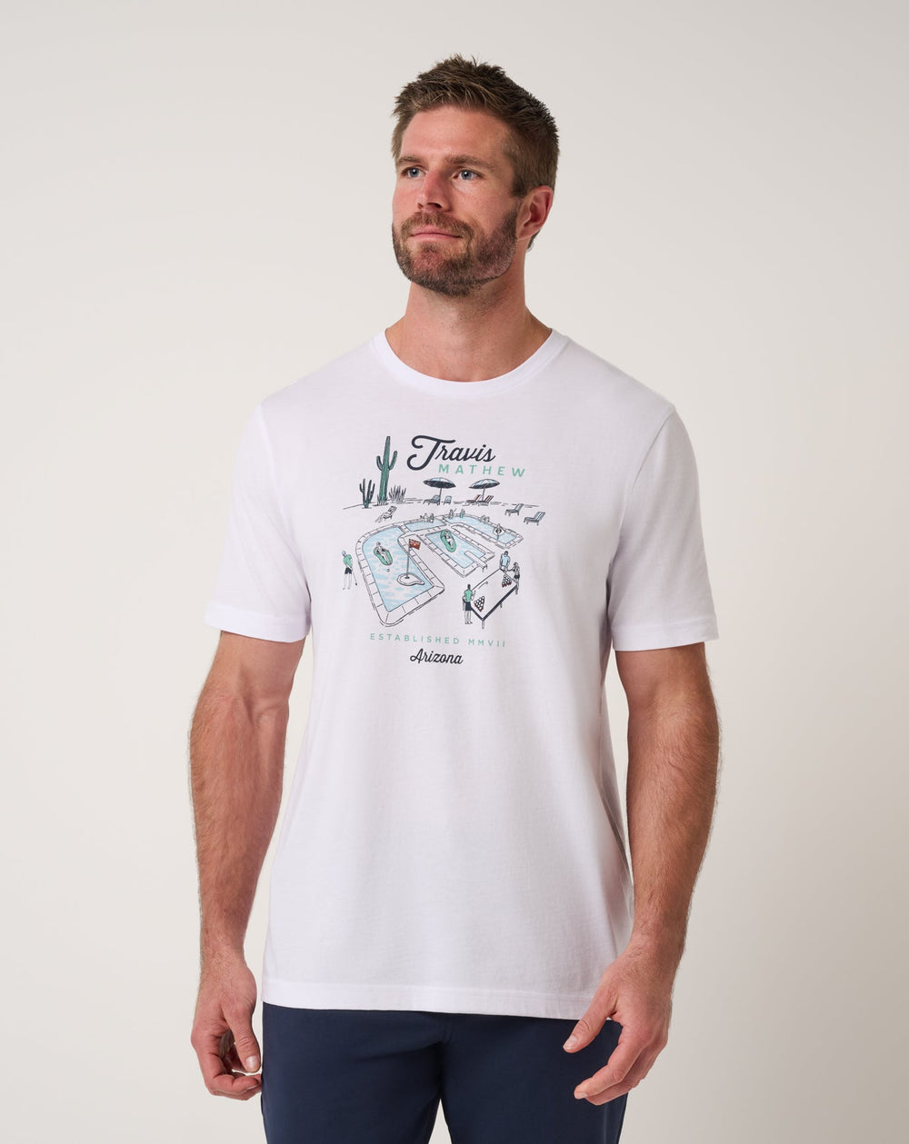 White Travis Mathew Men