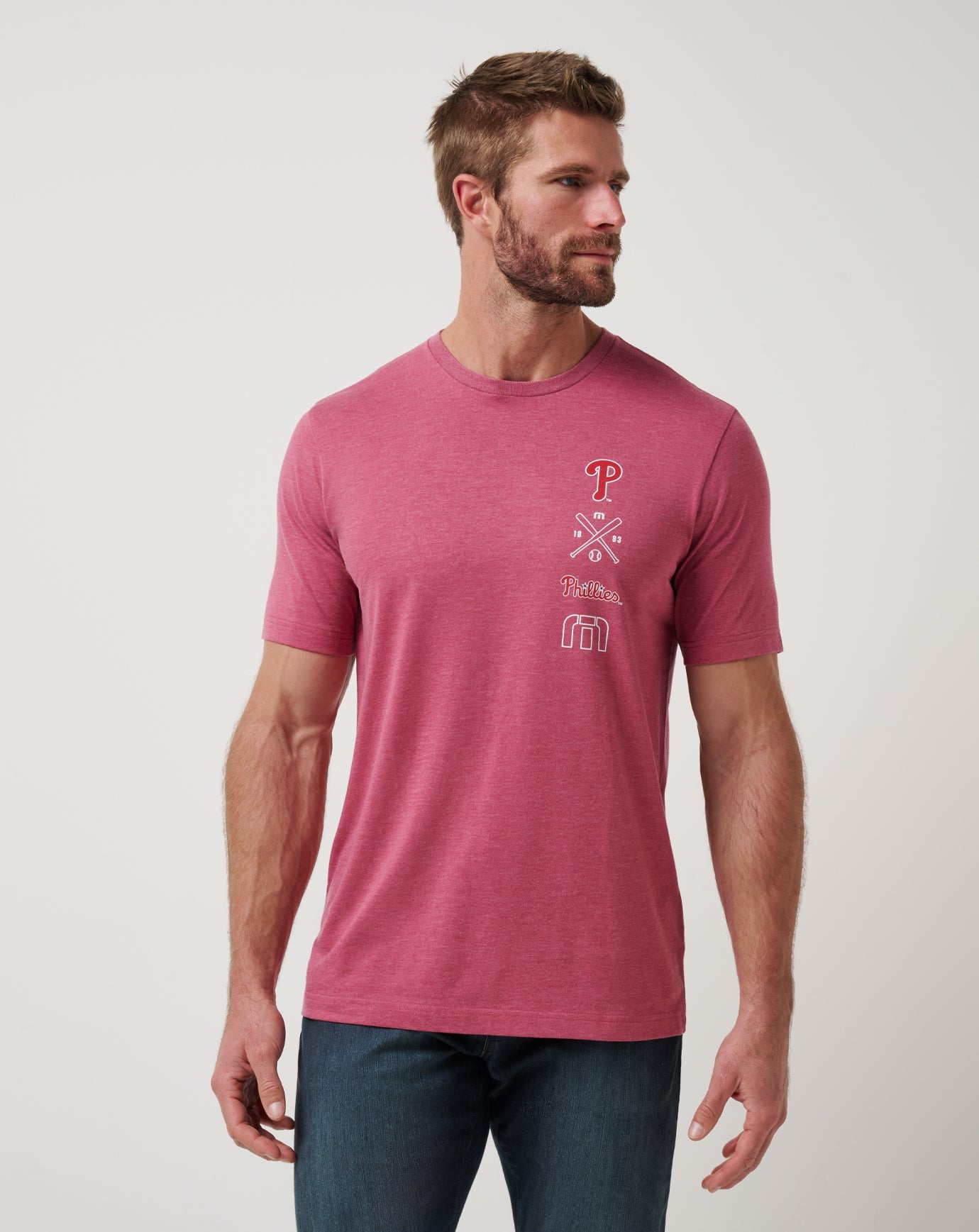 Heather Red Travis Mathew Men|Game Day|New