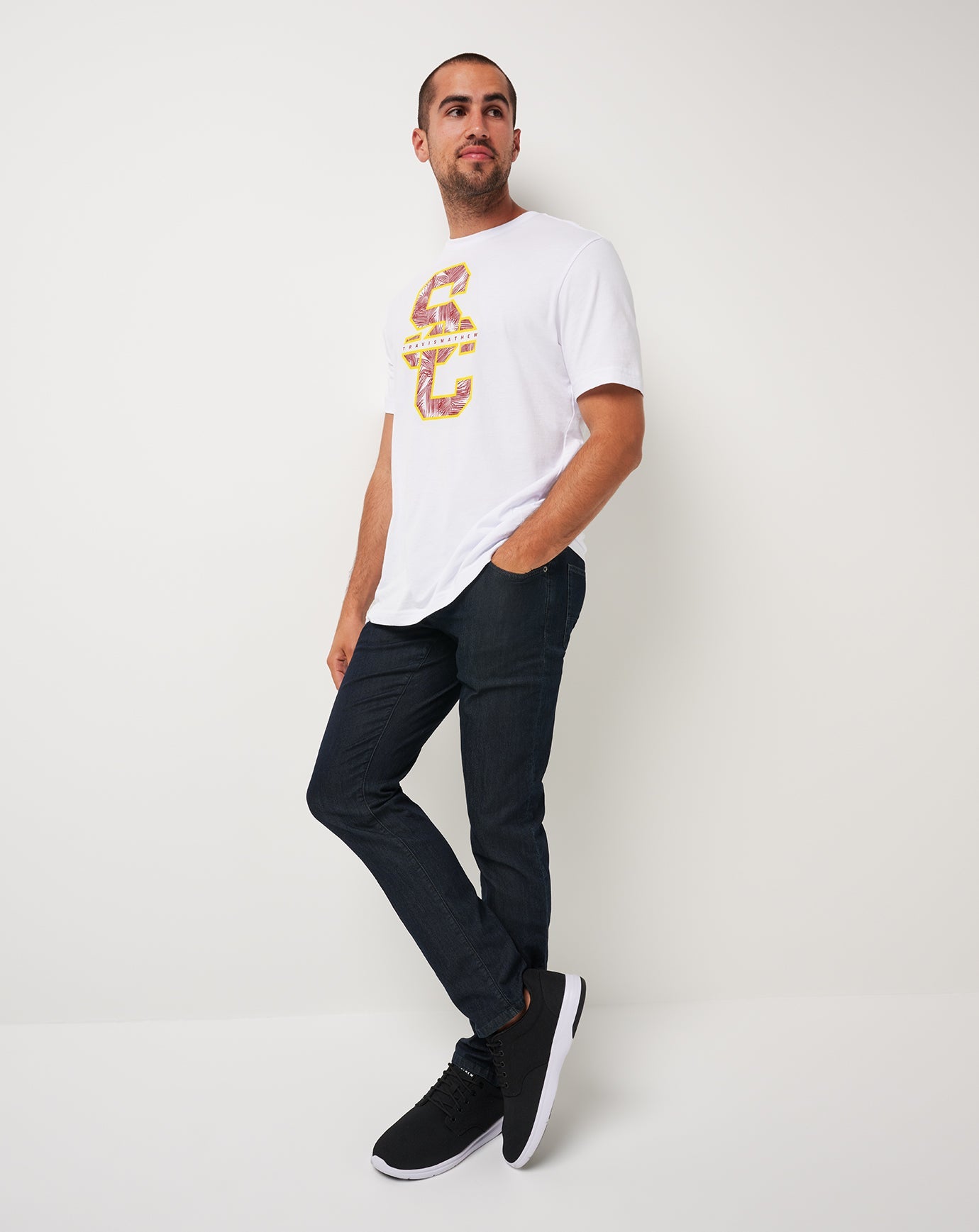 White Travis Mathew Men|Game Day|New