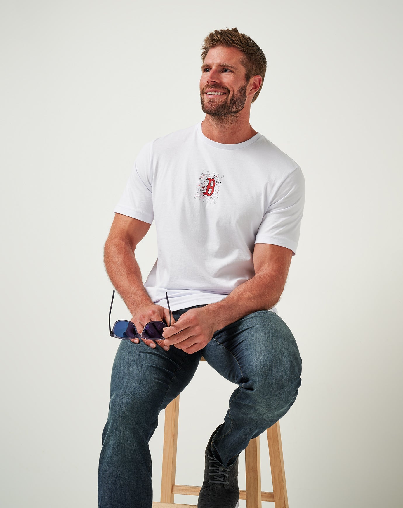 White Travis Mathew Men|Game Day|New