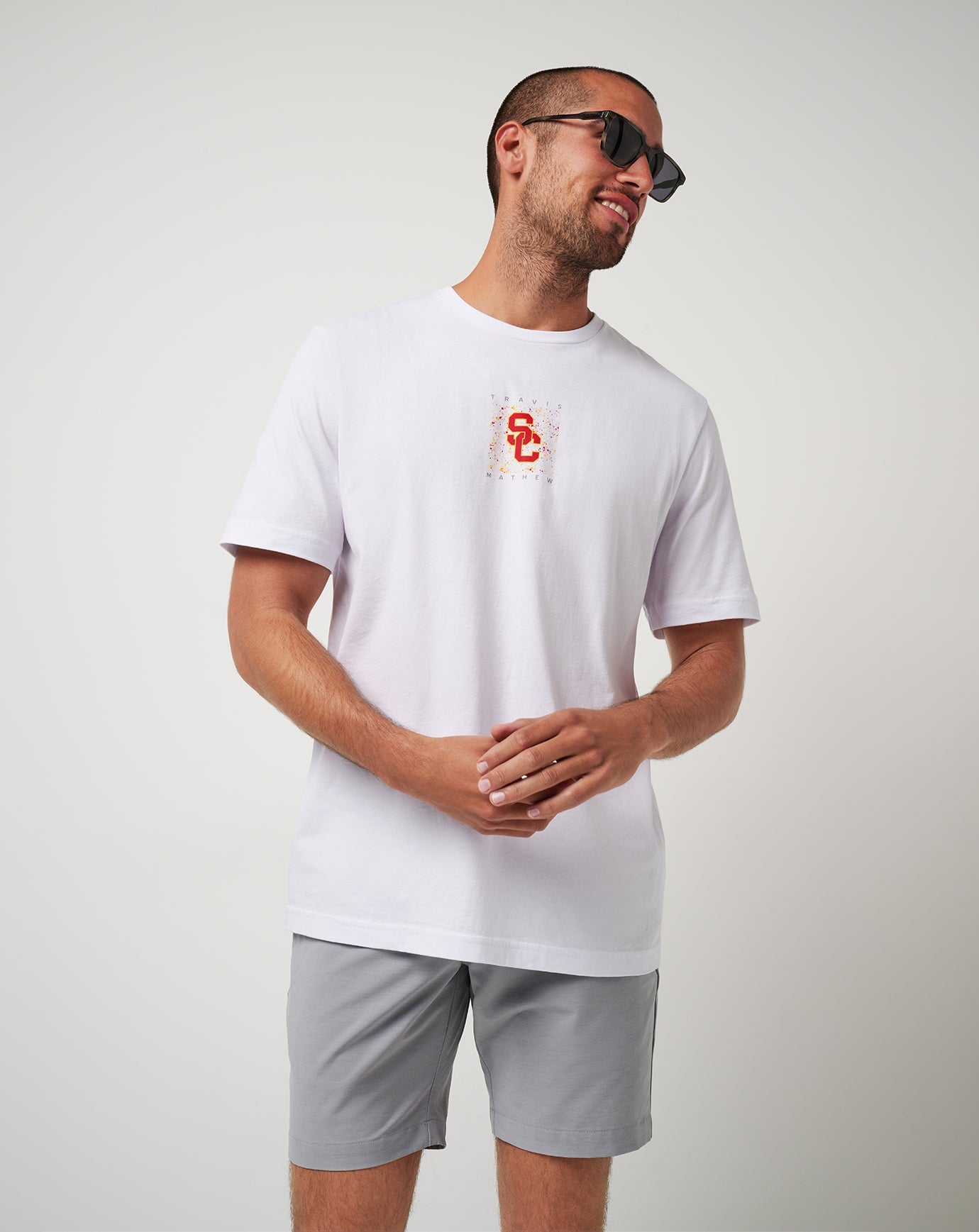 White Travis Mathew Men|Game Day|New
