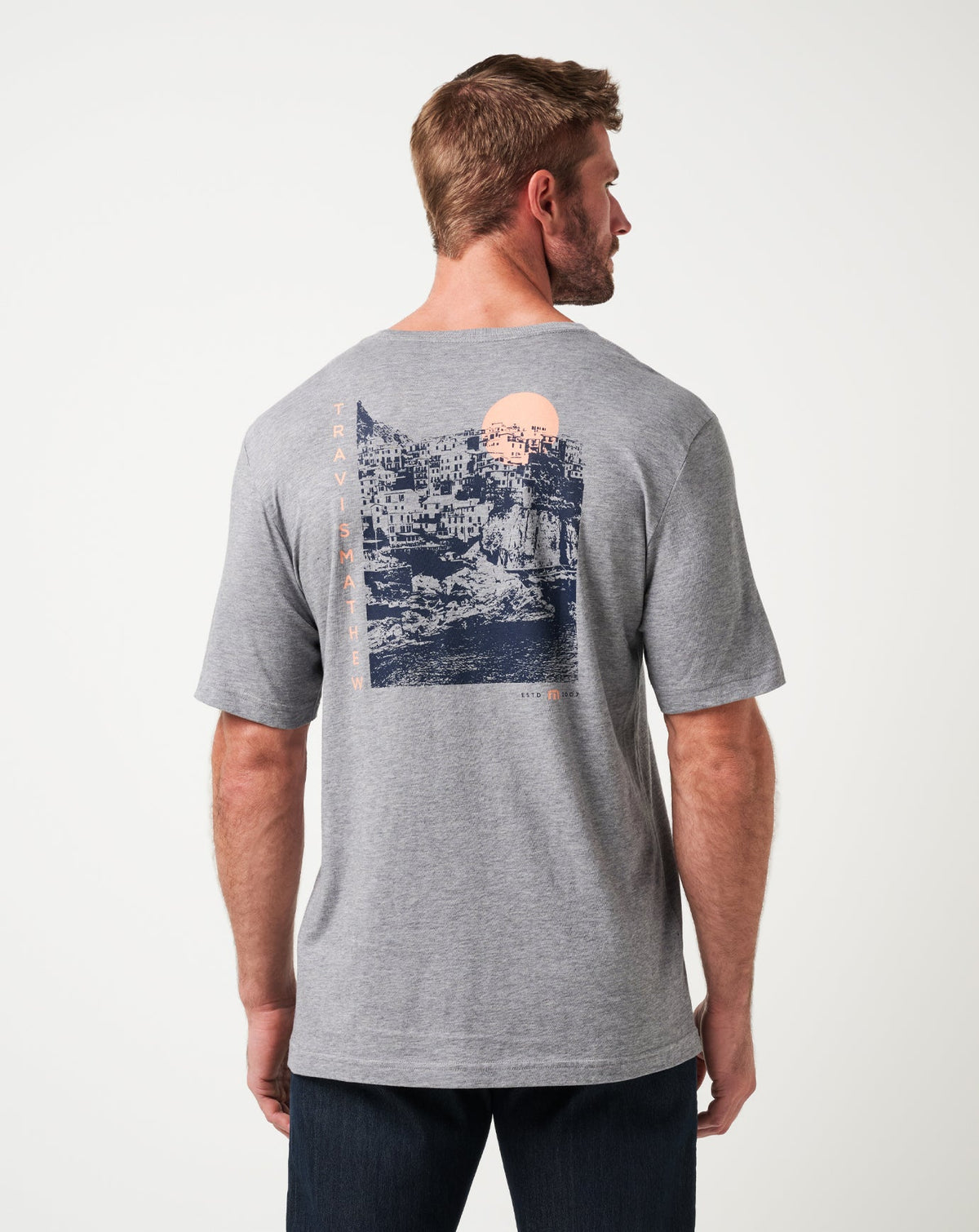 Heather Medium Grey Travis Mathew Men