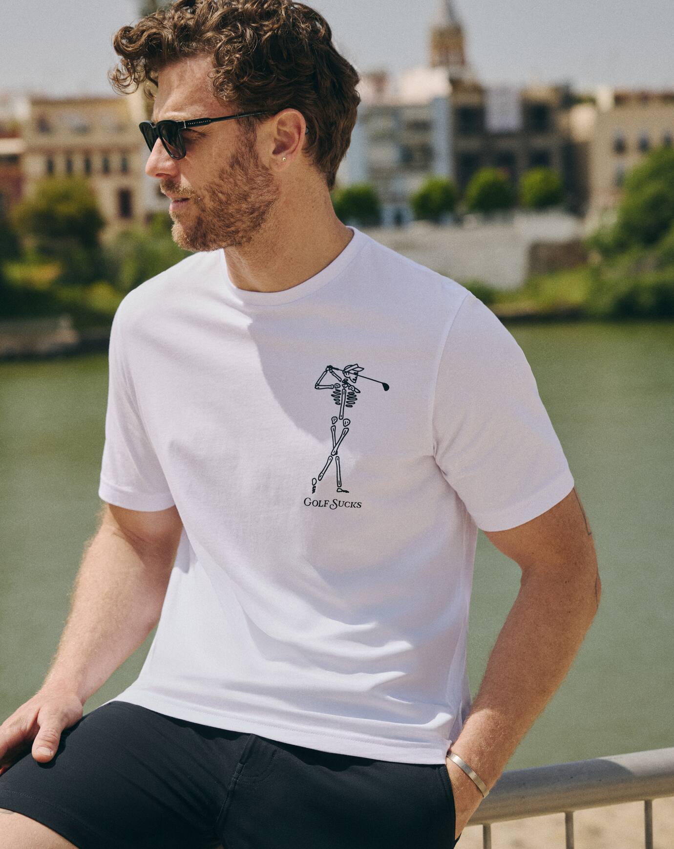 White Travis Mathew Men