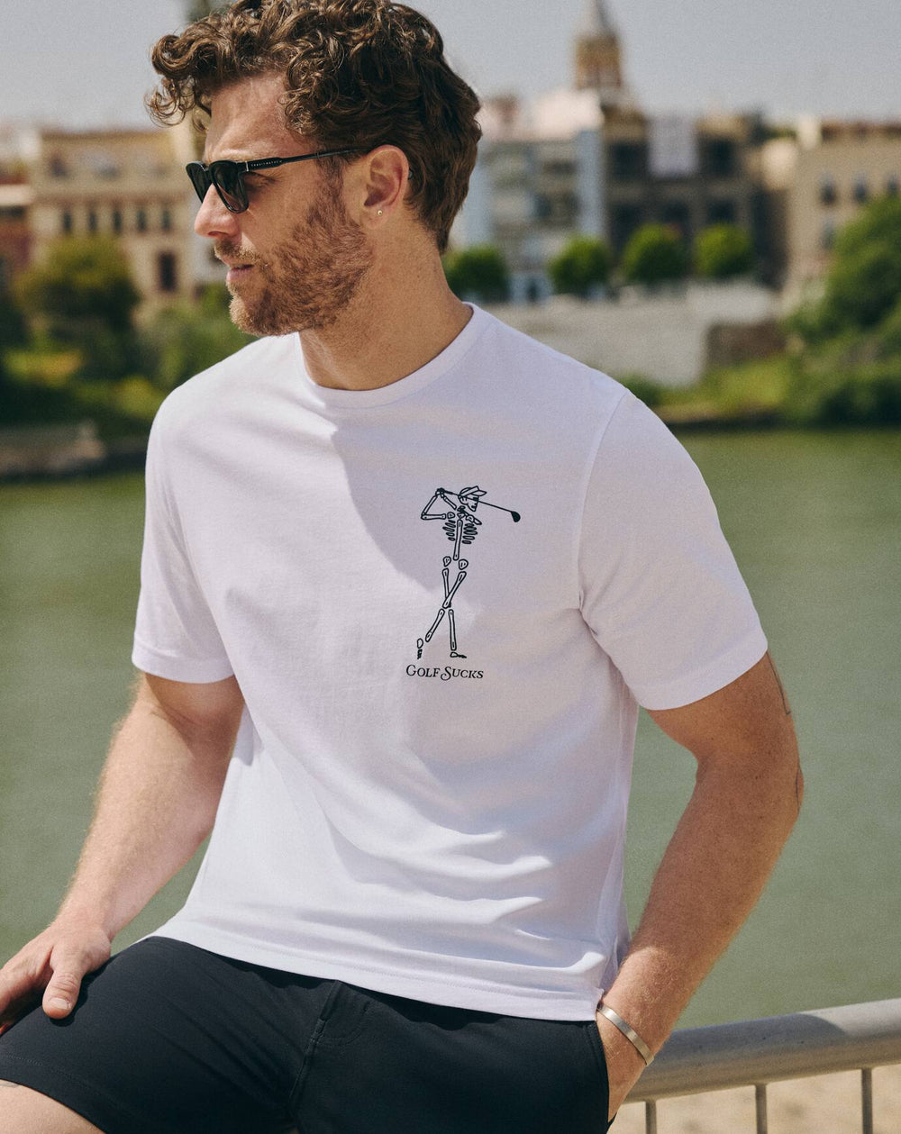 White Travis Mathew Men