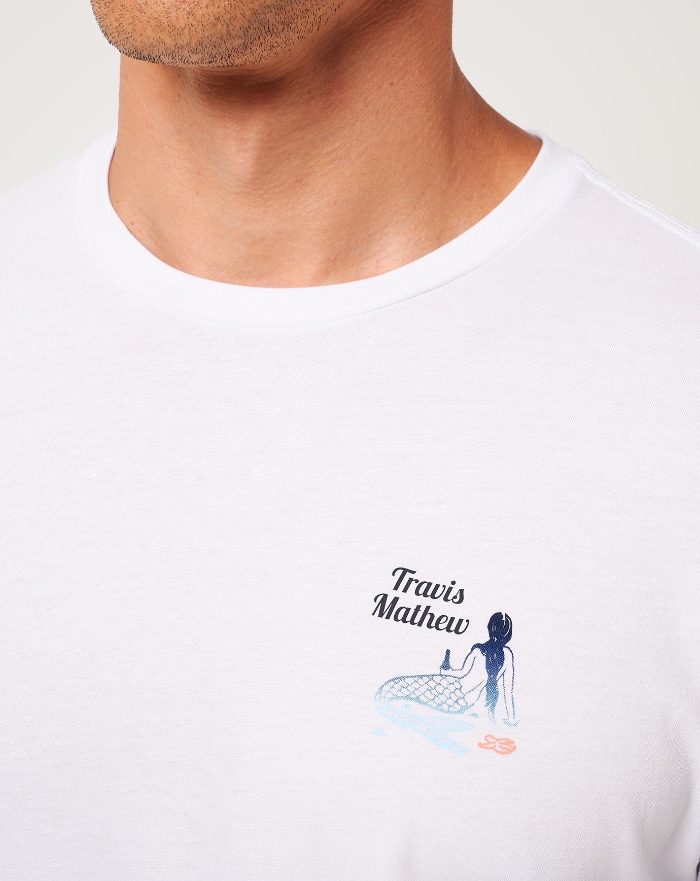 White Travis Mathew Men