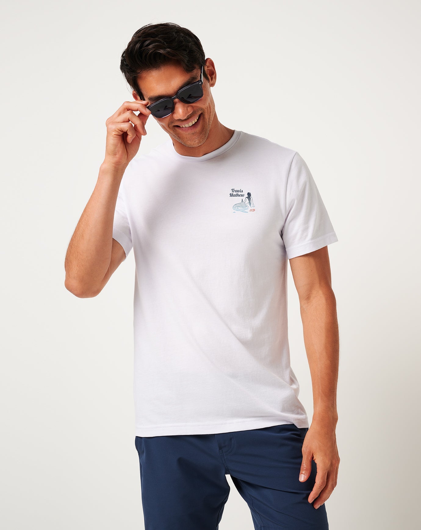 White Travis Mathew Men