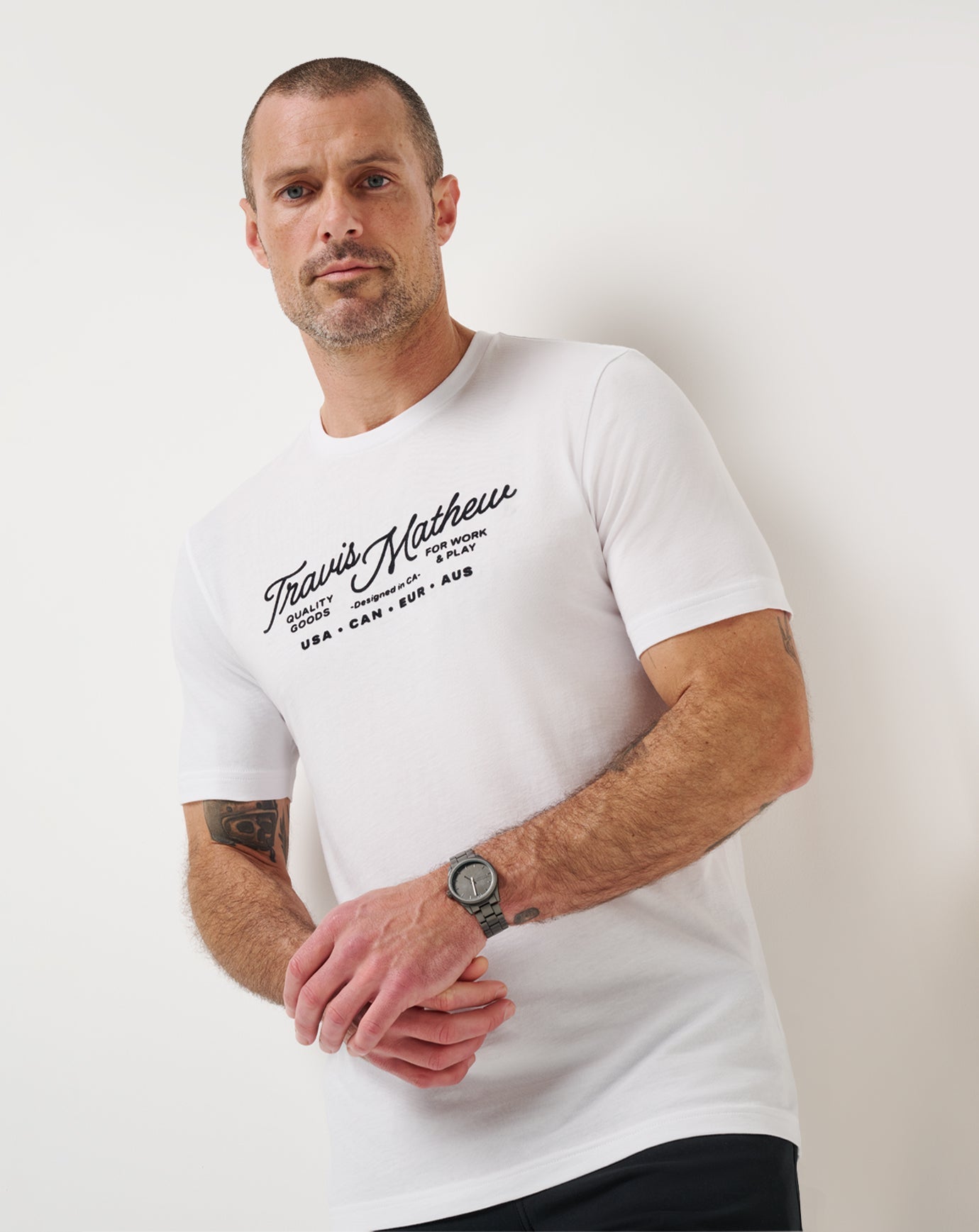 White Travis Mathew Men