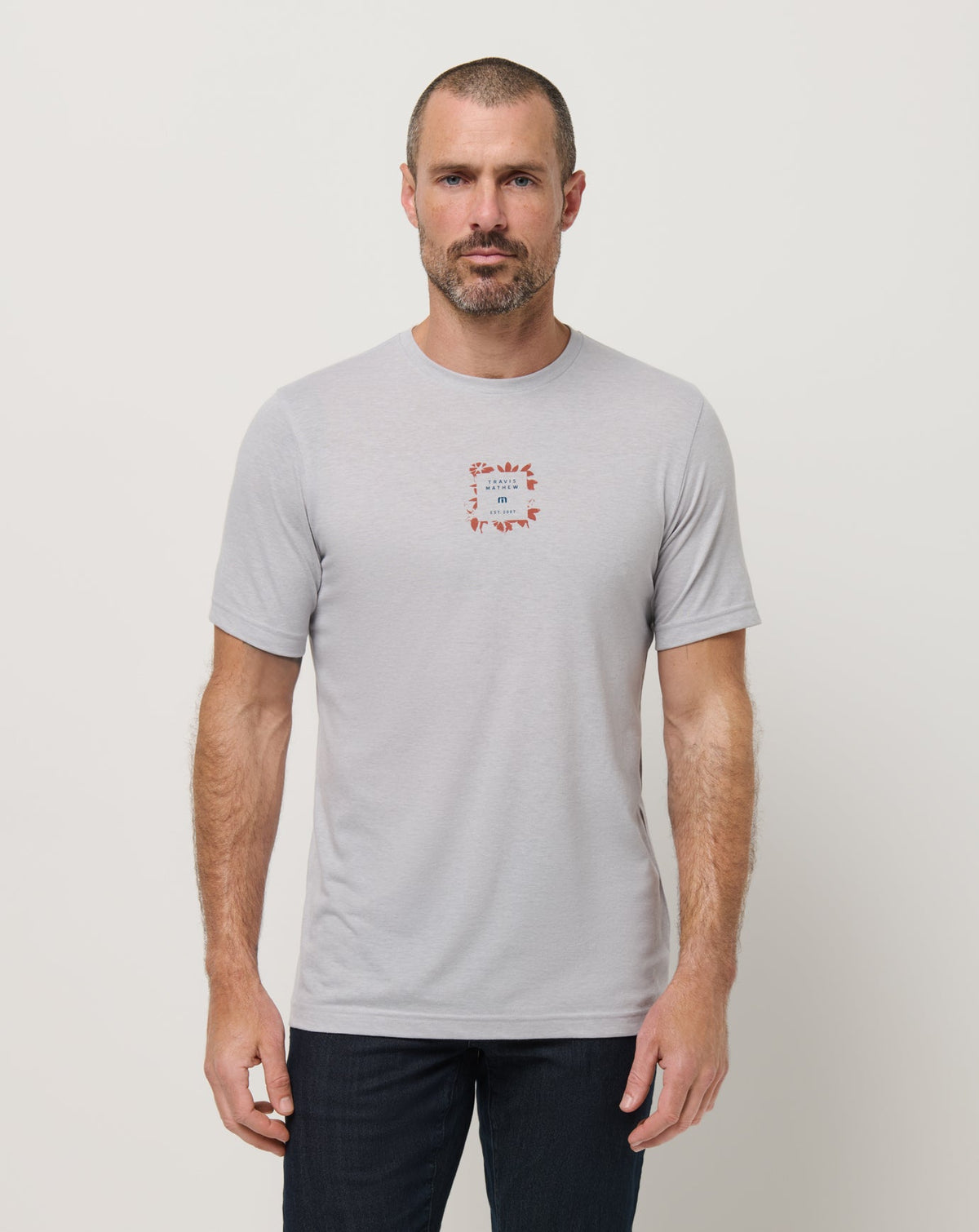 Heather Light Grey Travis Mathew Men
