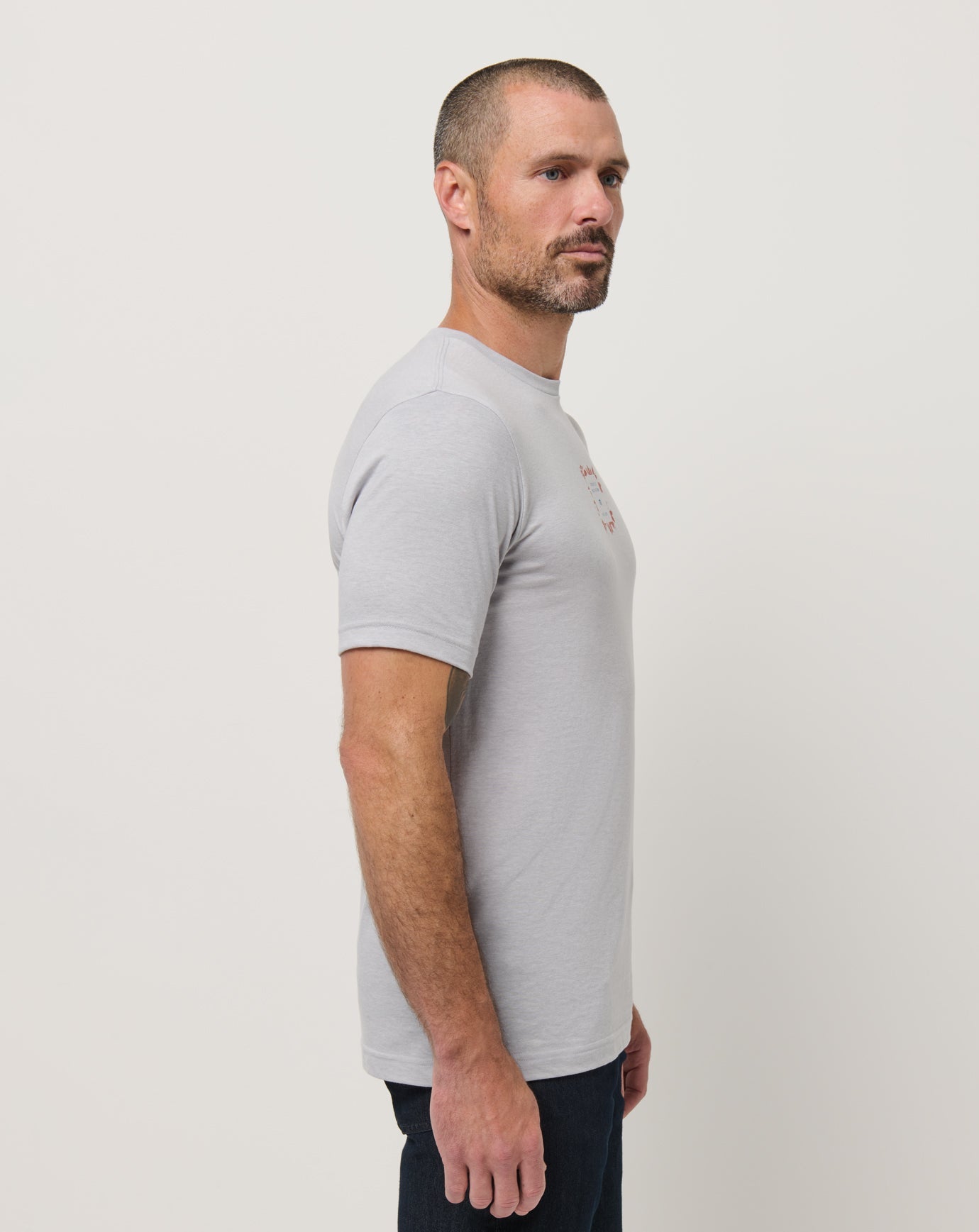 Heather Light Grey Travis Mathew Men