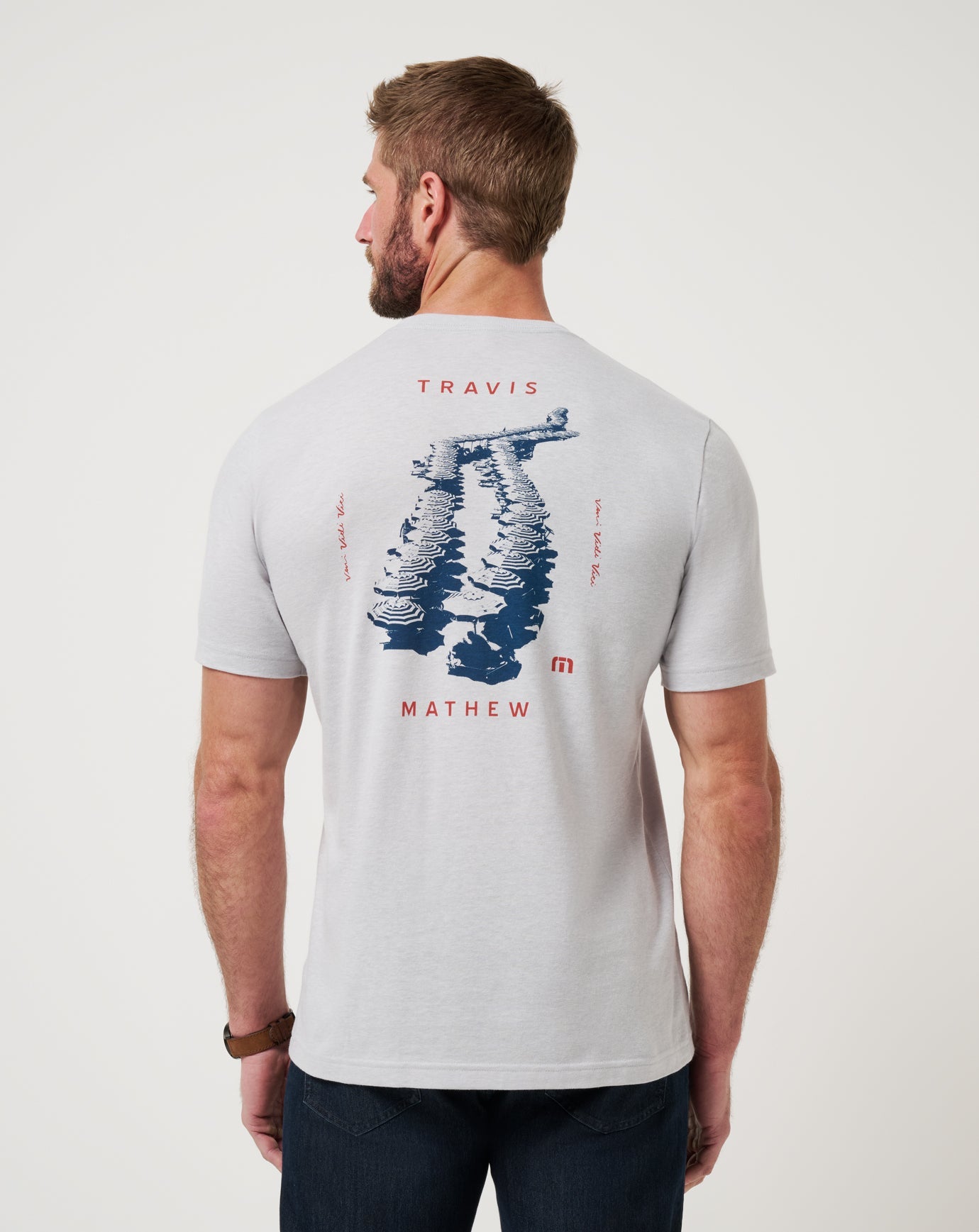 Heather Light Grey Travis Mathew Men