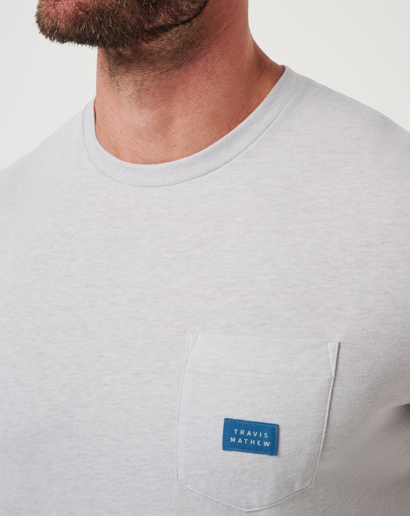 Heather Light Grey Travis Mathew Men