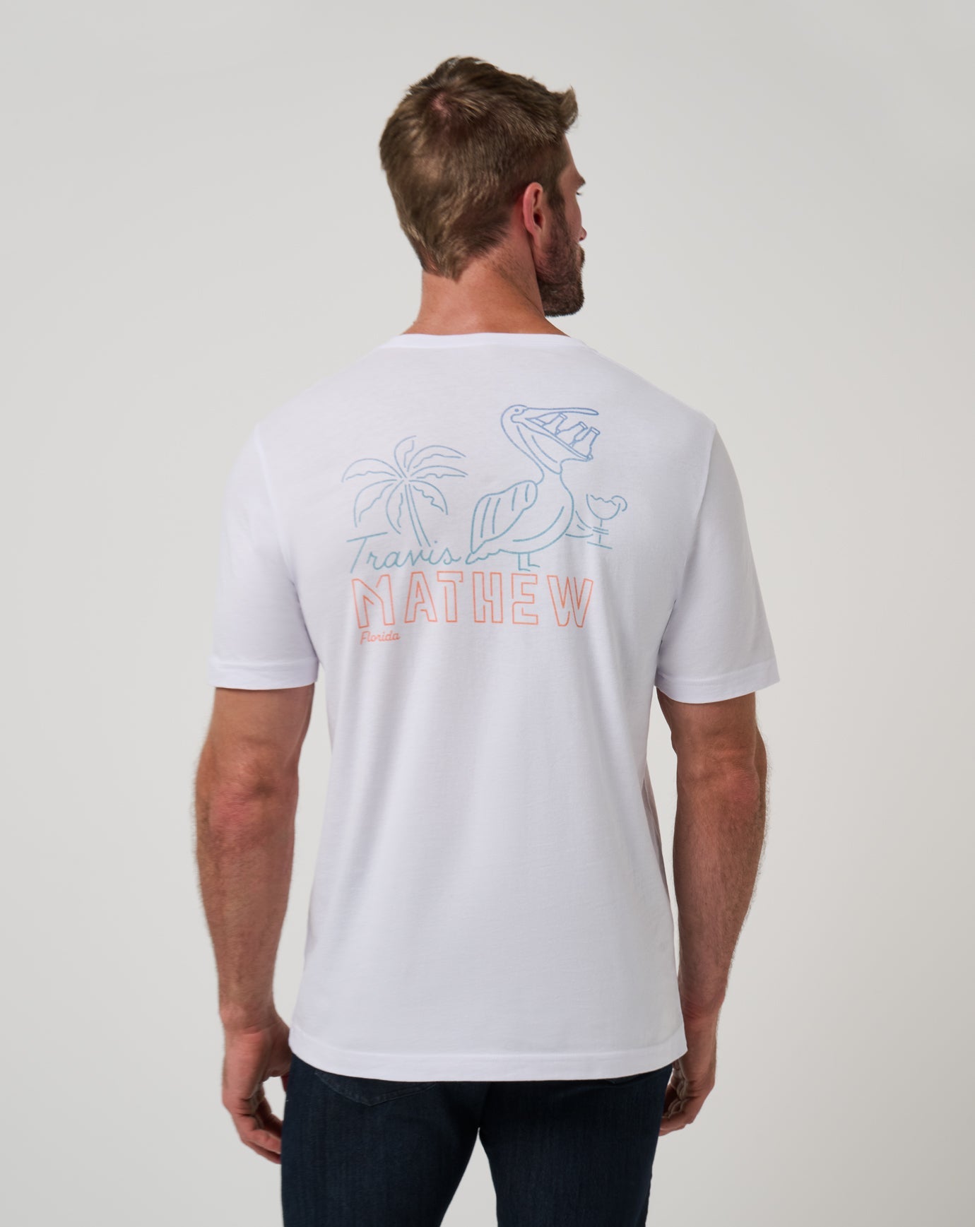 White Travis Mathew Men