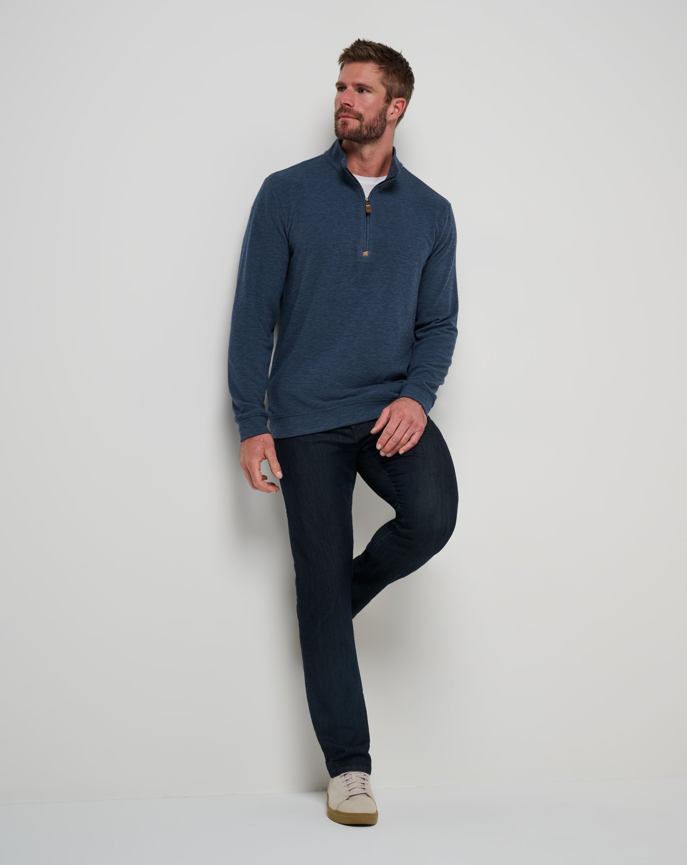 Heather Navy Travis Mathew Men