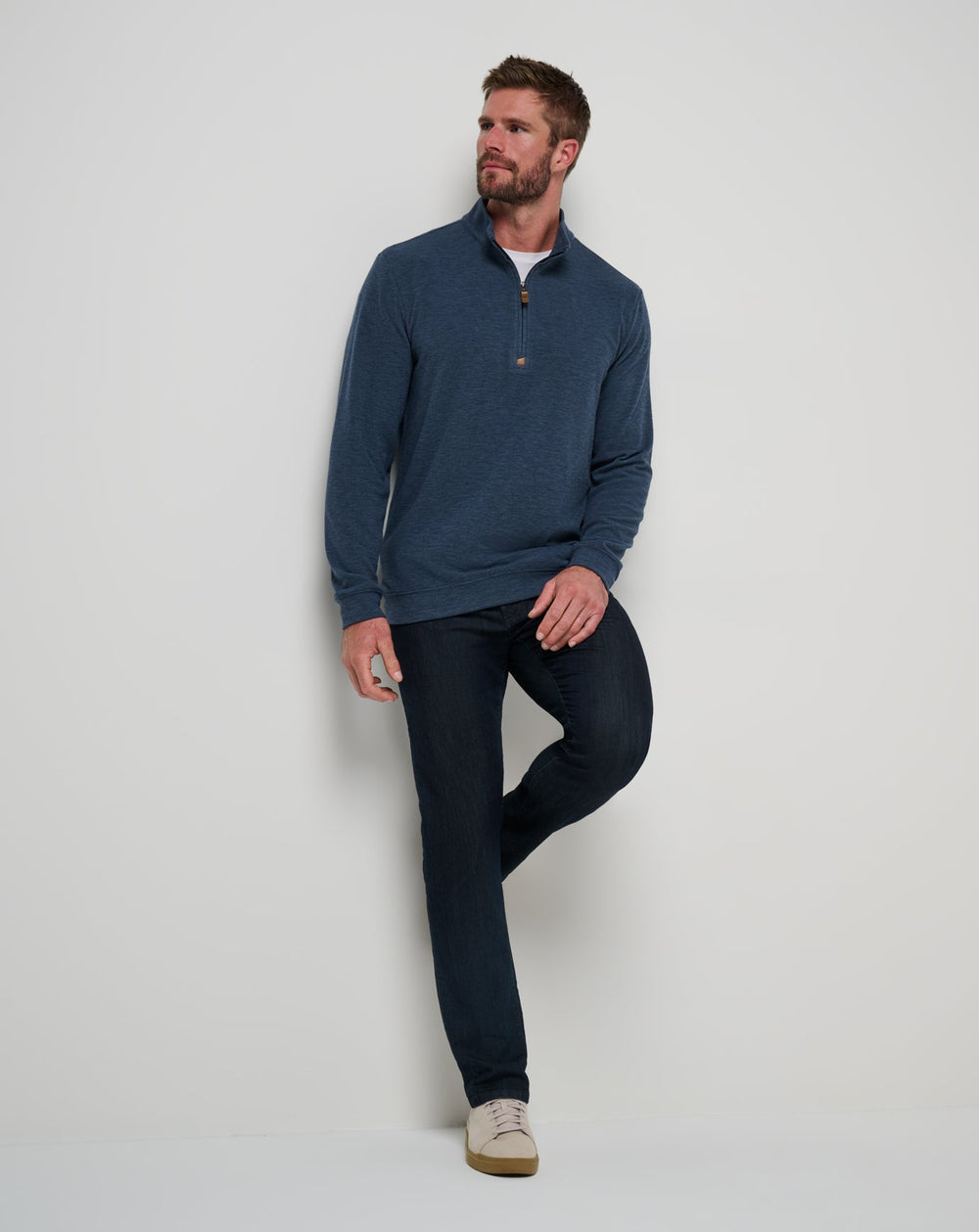 Heather Navy Travis Mathew Men