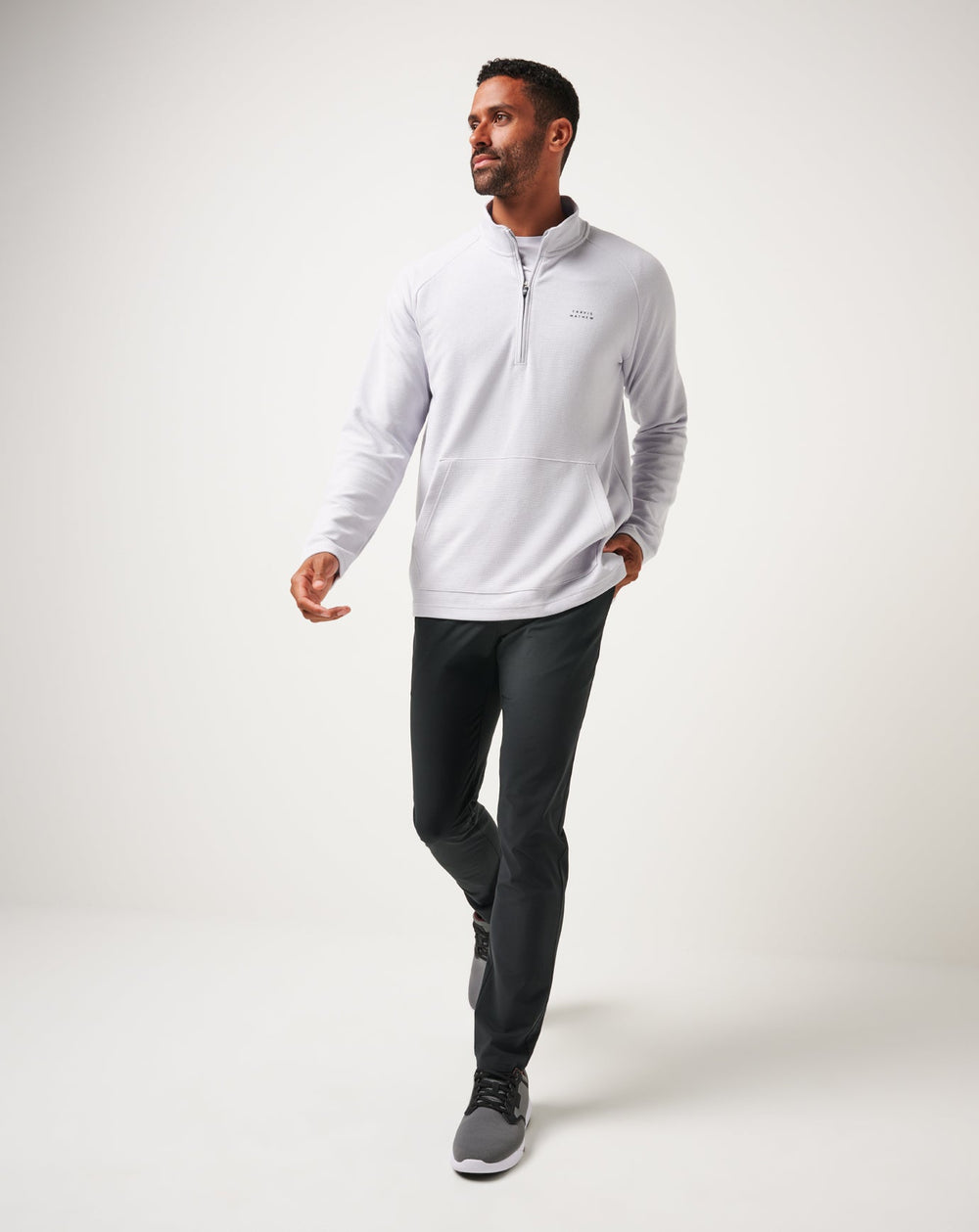 Heather Light Grey Travis Mathew Men|Golf