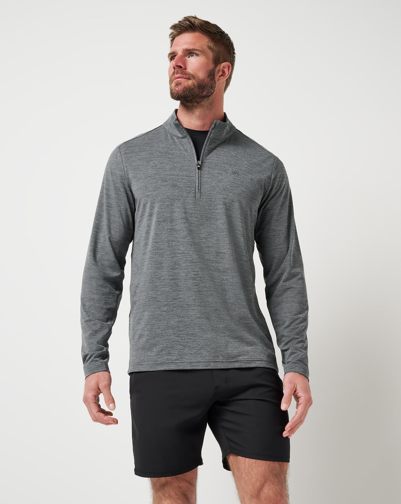 Heather Grey Travis Mathew Men|Golf