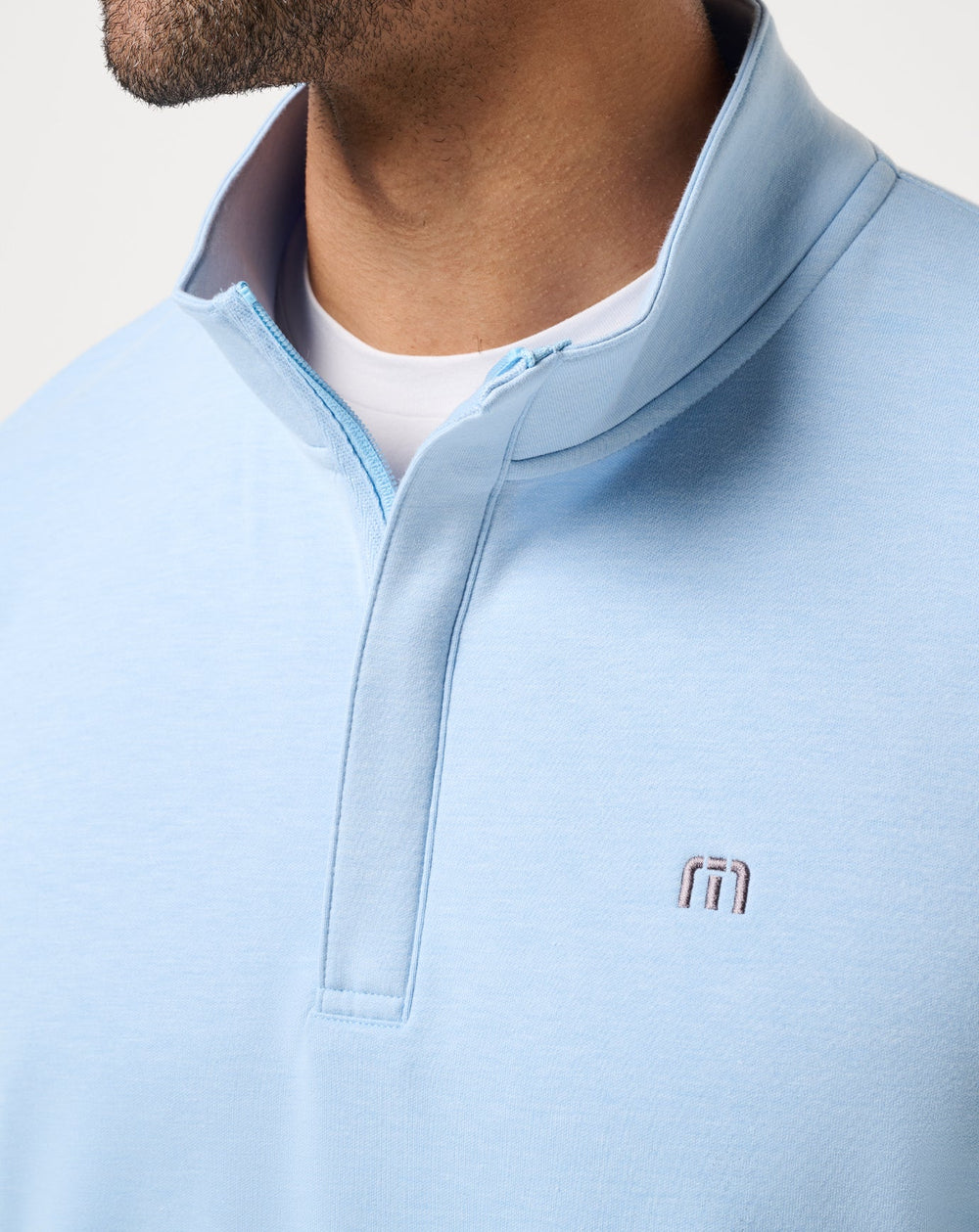 Heather Powder Blue Travis Mathew Men|Golf|New