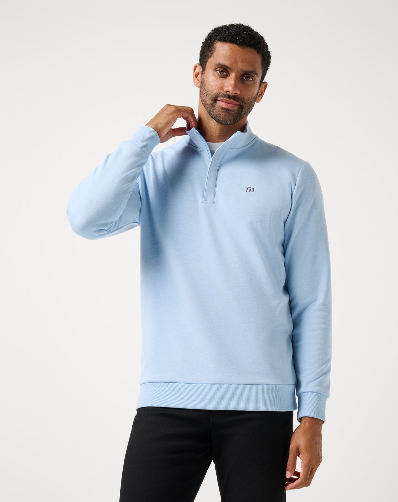 Heather Powder Blue Travis Mathew Men|Golf|New
