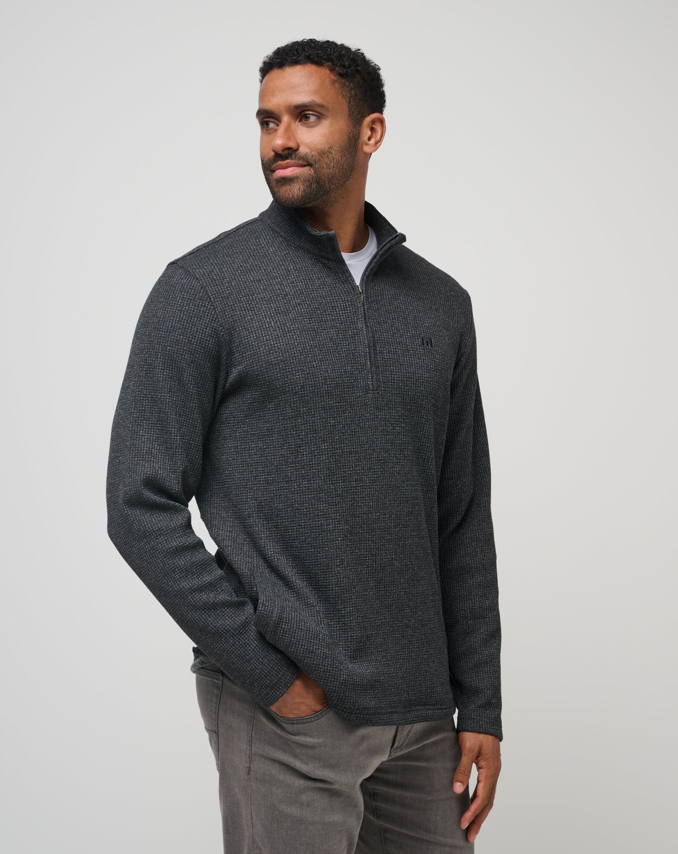 Heather Dark Grey Travis Mathew Men