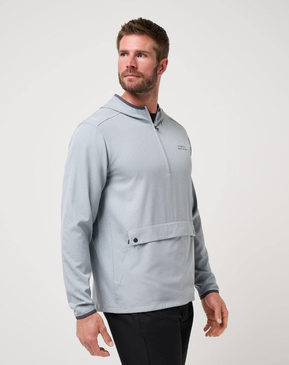 Heather Light Grey Travis Mathew Men|Golf