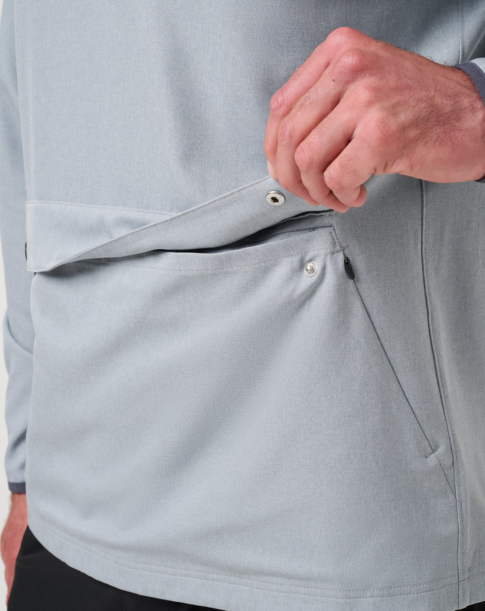 Heather Light Grey Travis Mathew Men|Golf