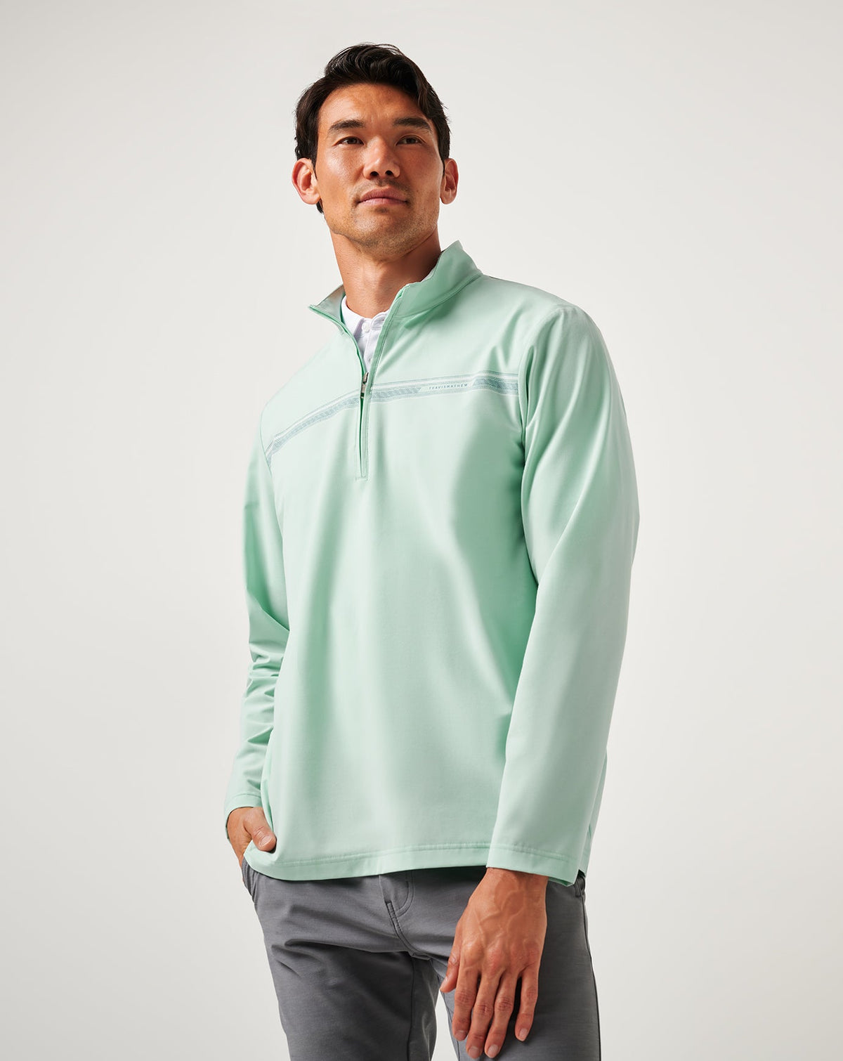 Eggshell Blue Travis Mathew Men|Golf