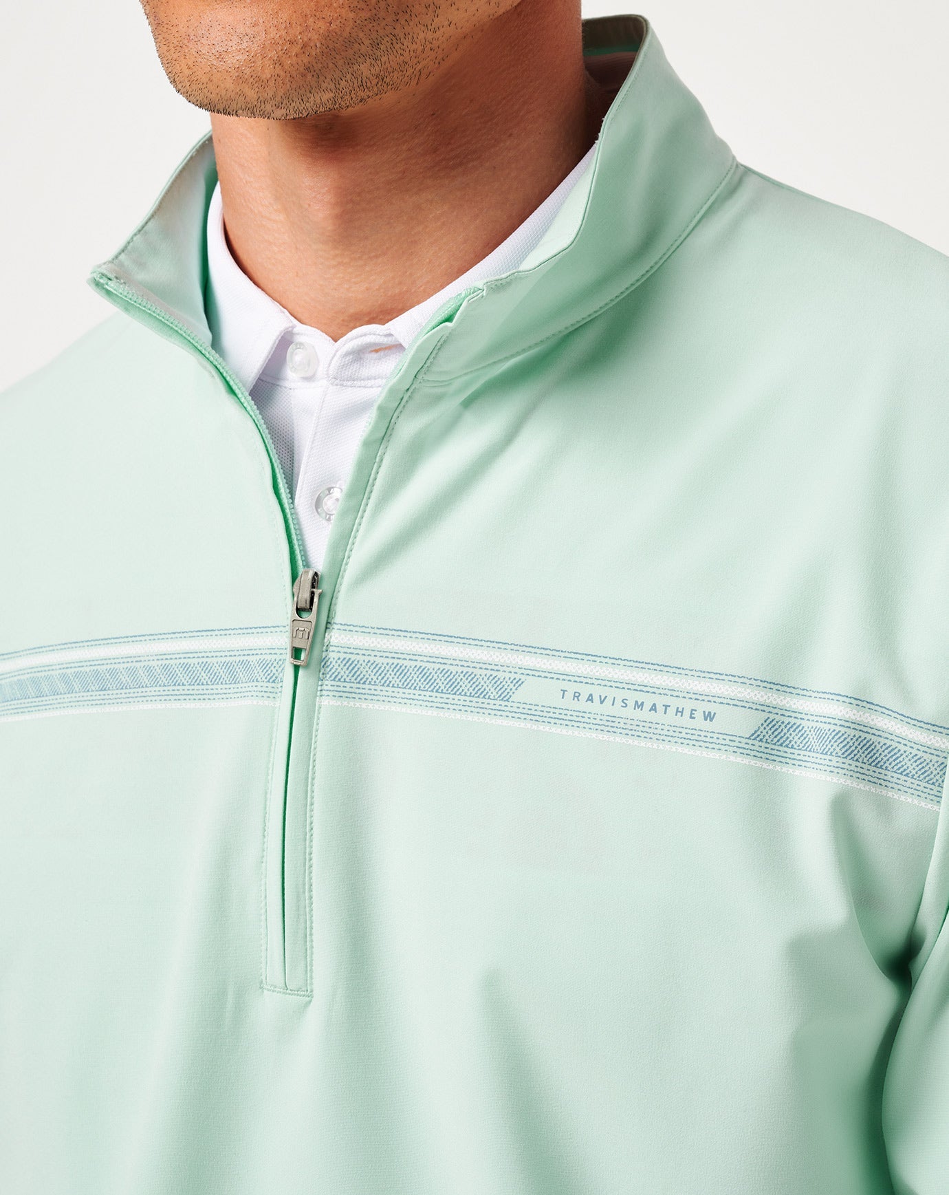 Eggshell Blue Travis Mathew Men|Golf