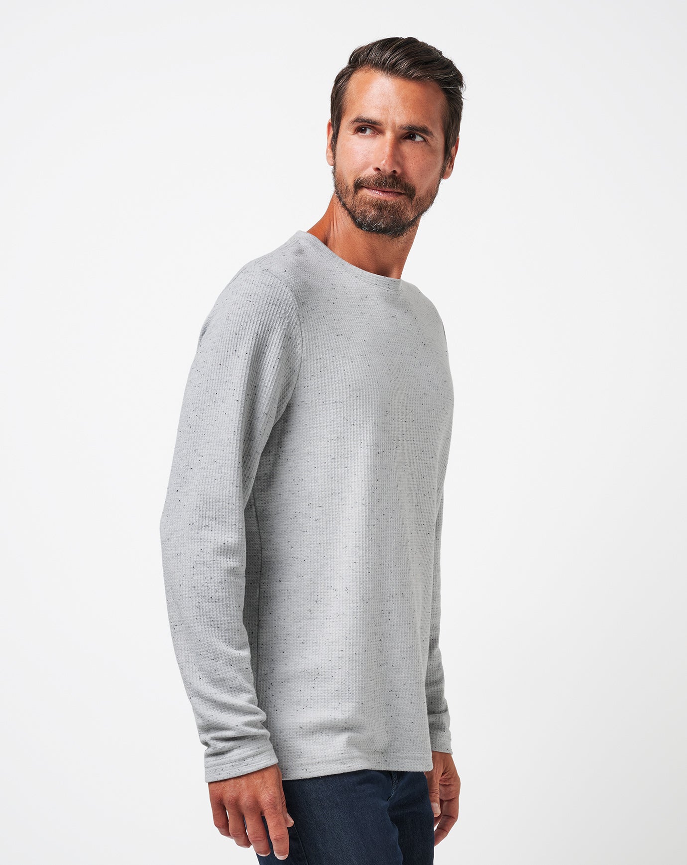 Heather Light Grey Travis Mathew Men