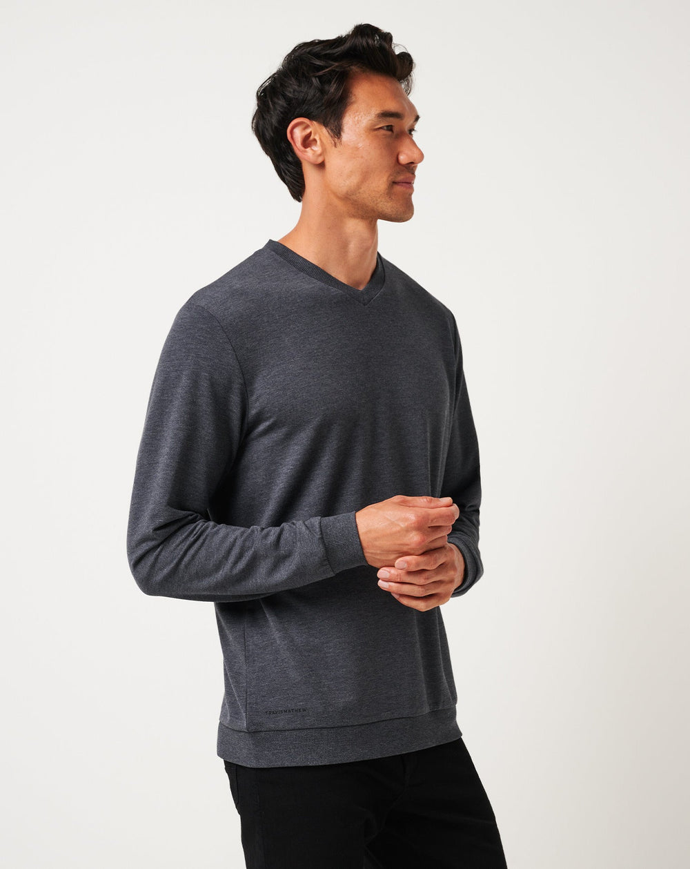 Heather Dark Grey Travis Mathew Men|Golf