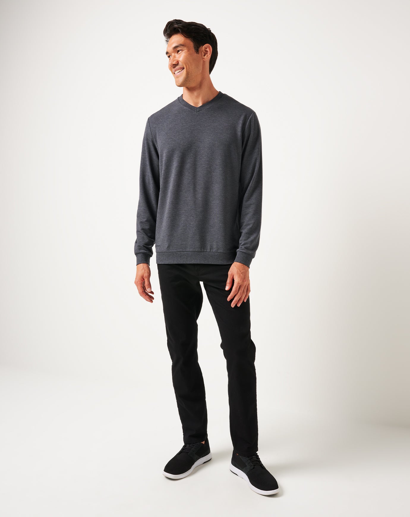 Heather Dark Grey Travis Mathew Men|Golf