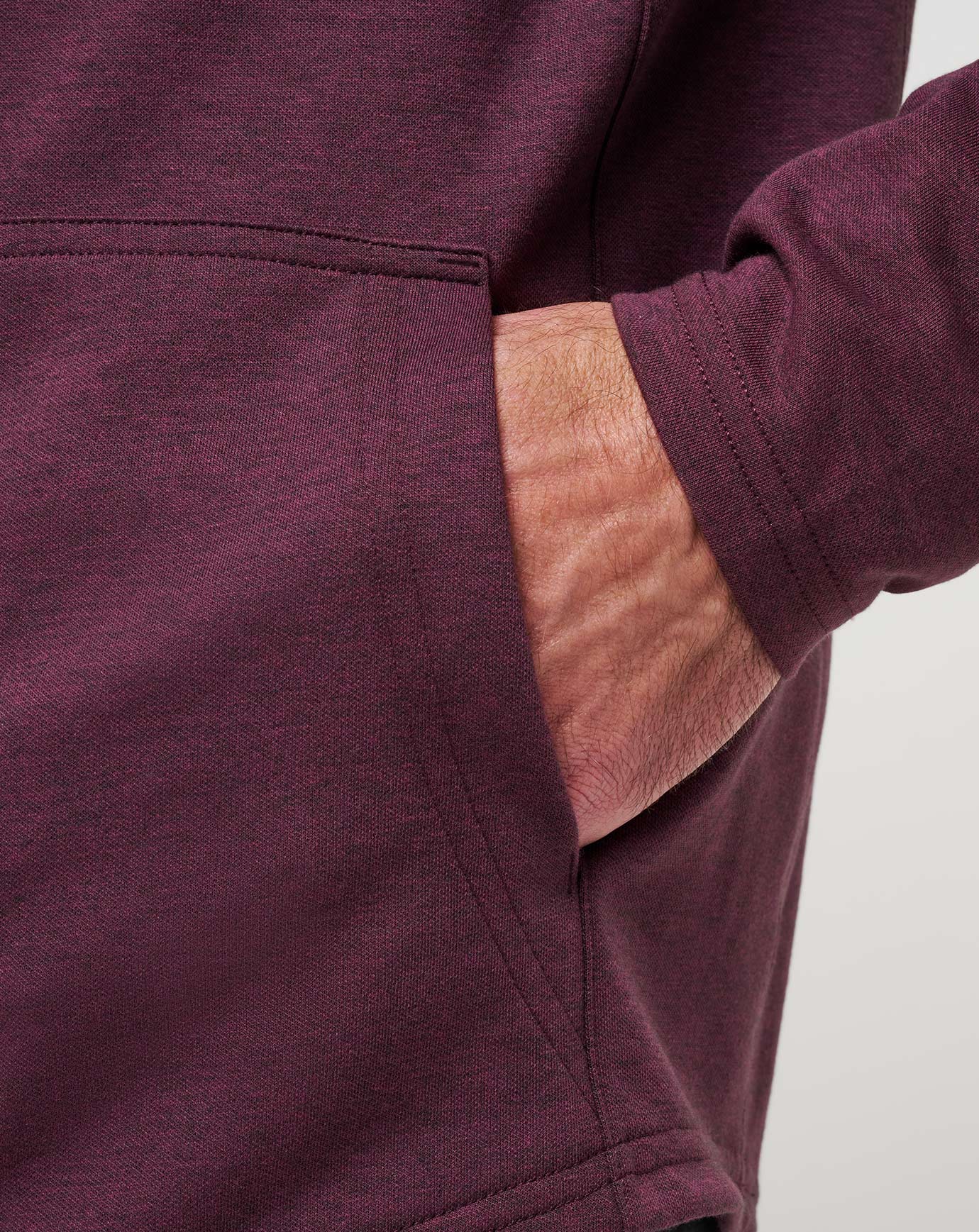 Heather Mauve Wine Travis Mathew Men|Golf