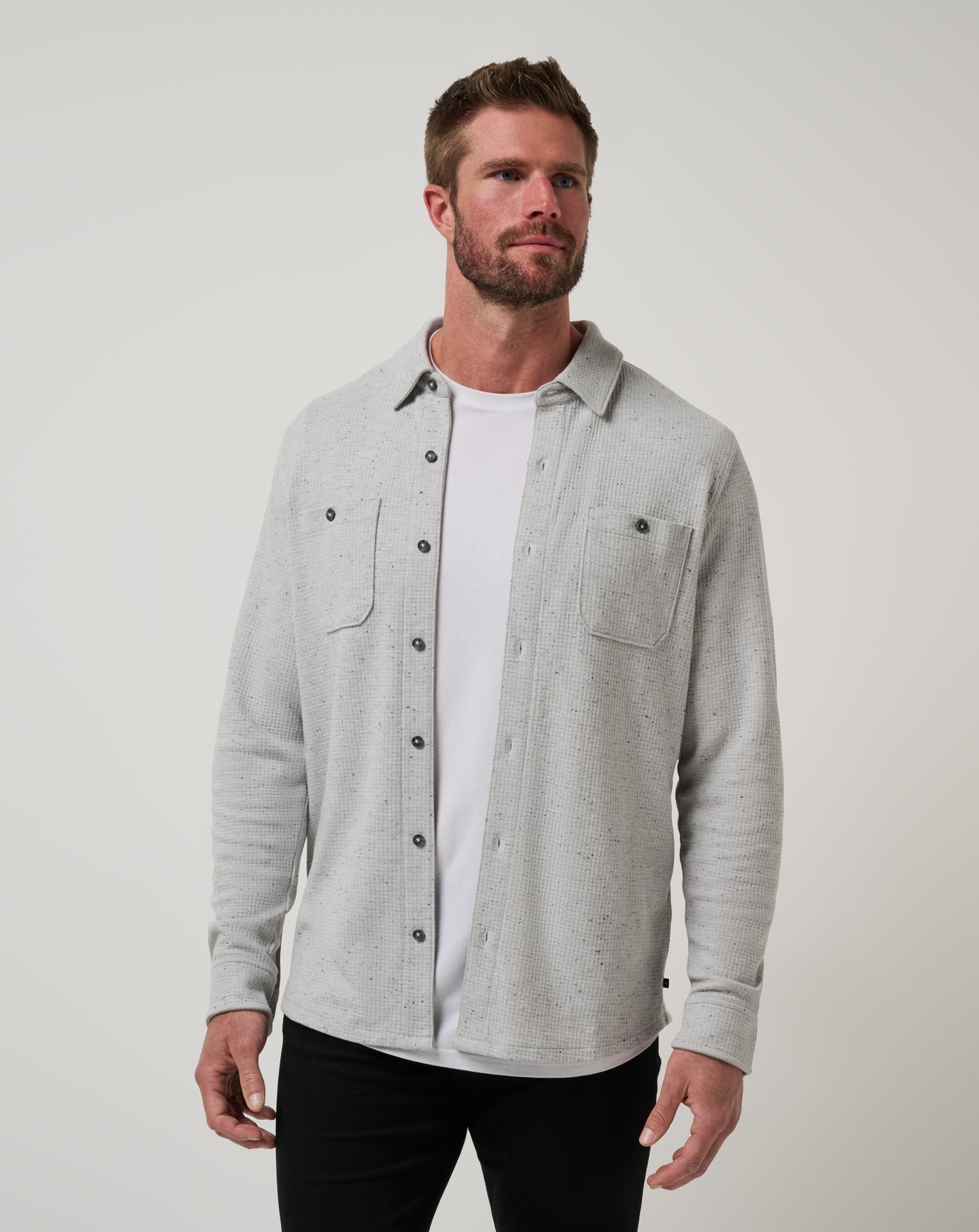 Heather Light Grey Travis Mathew Men