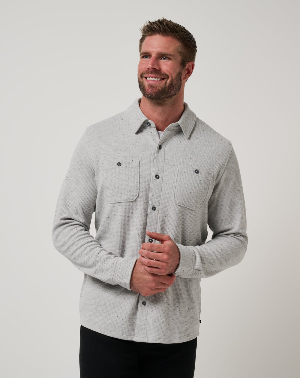 Heather Light Grey Travis Mathew Men