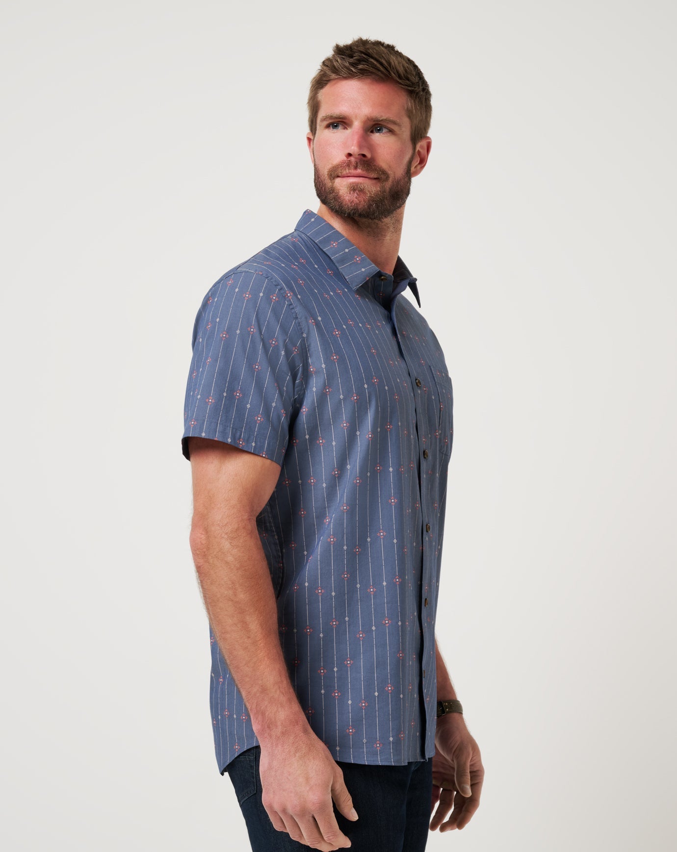 Heather Mood Indigo Travis Mathew Men