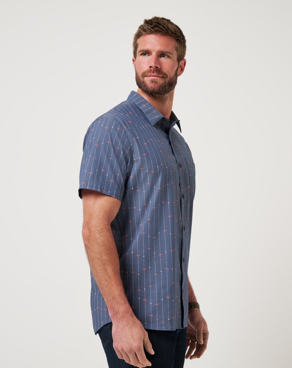 Heather Mood Indigo Travis Mathew Men