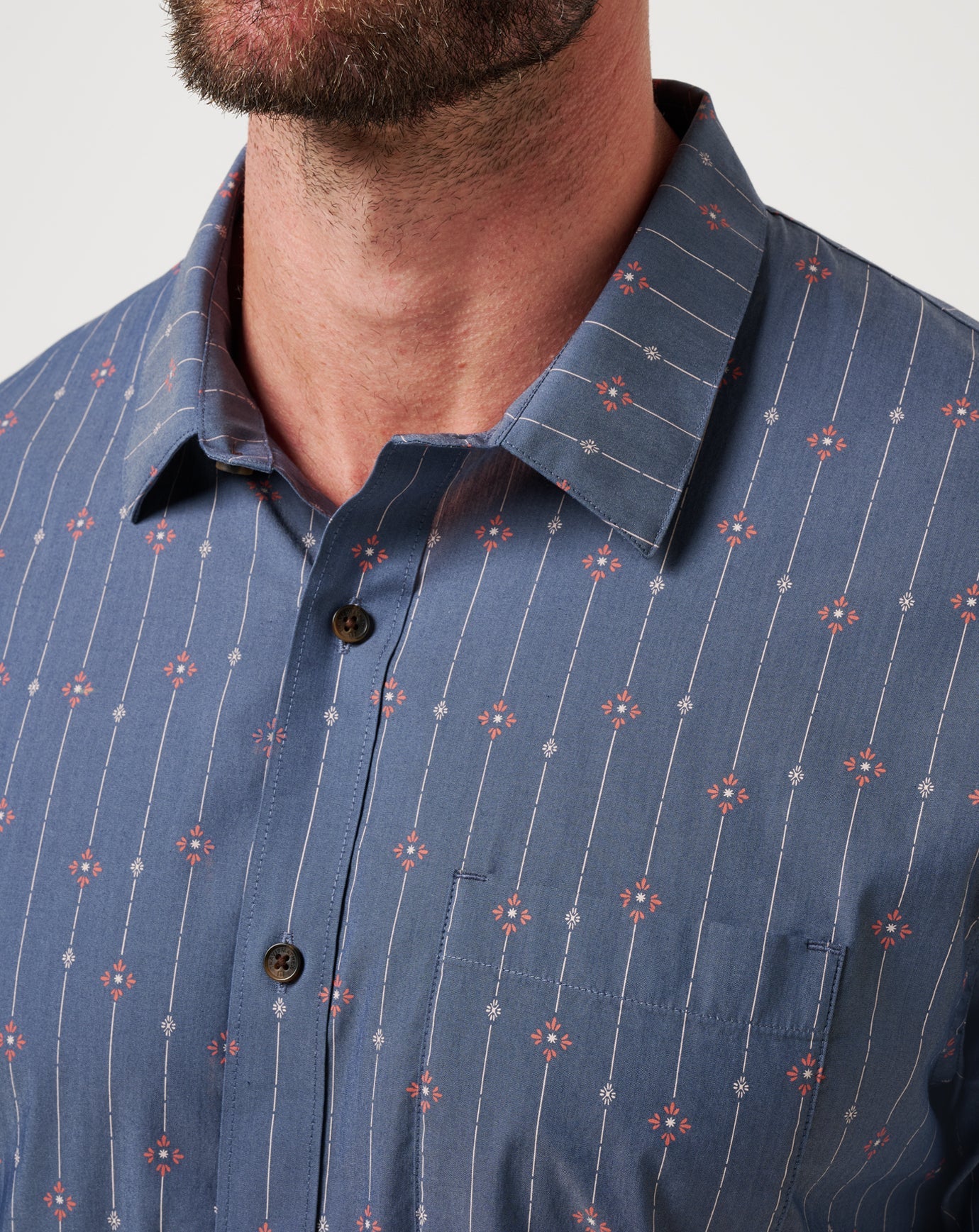 Heather Mood Indigo Travis Mathew Men